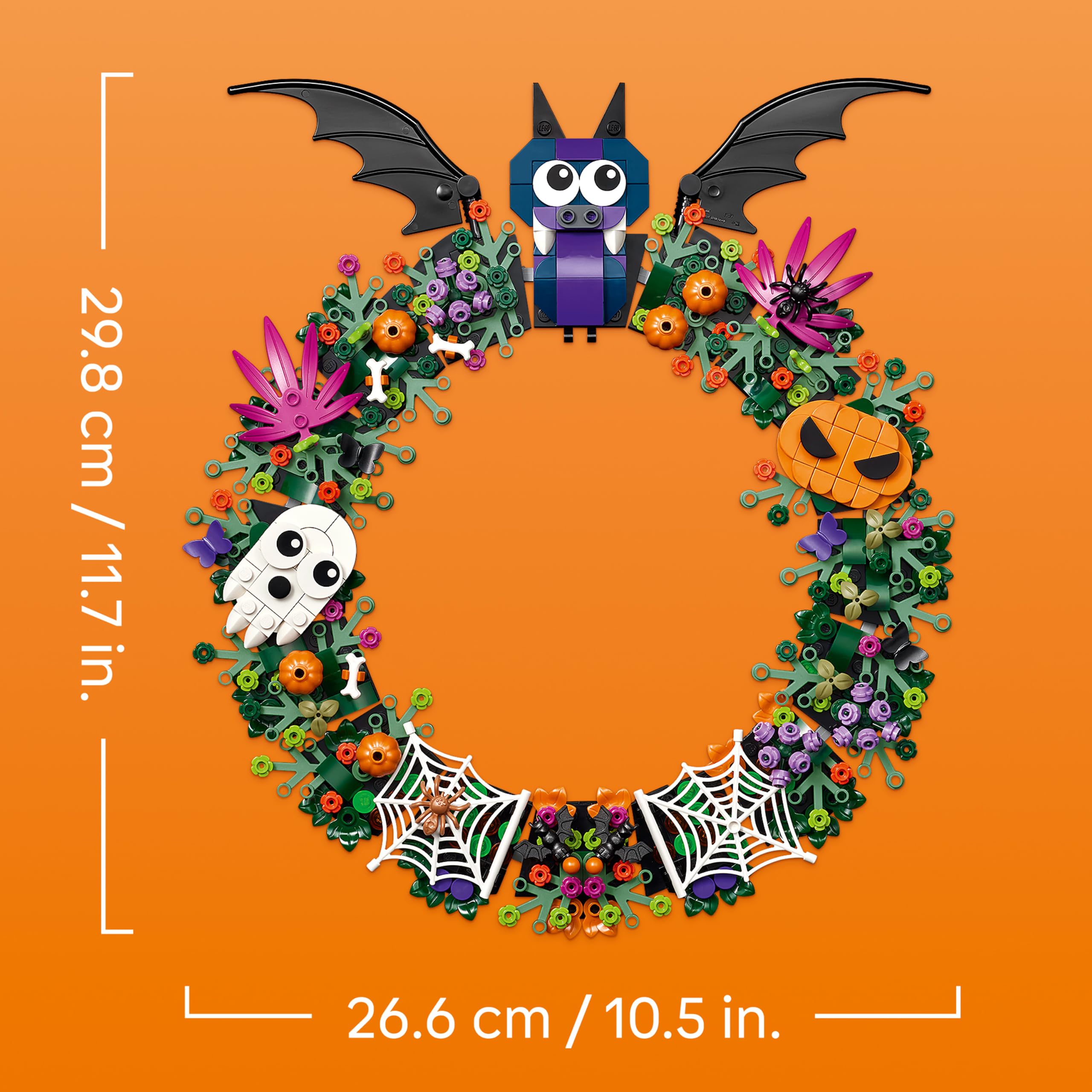 LEGO Halloween Wreath Building Set - Multicolor, 12+ Years 6