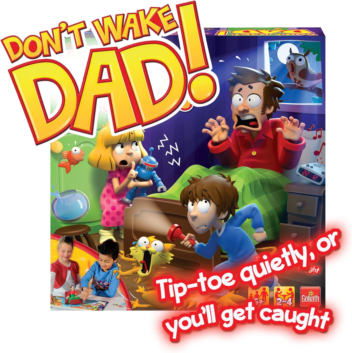 Goliath Games Sshh! Don't Wake Dad Board Game 1