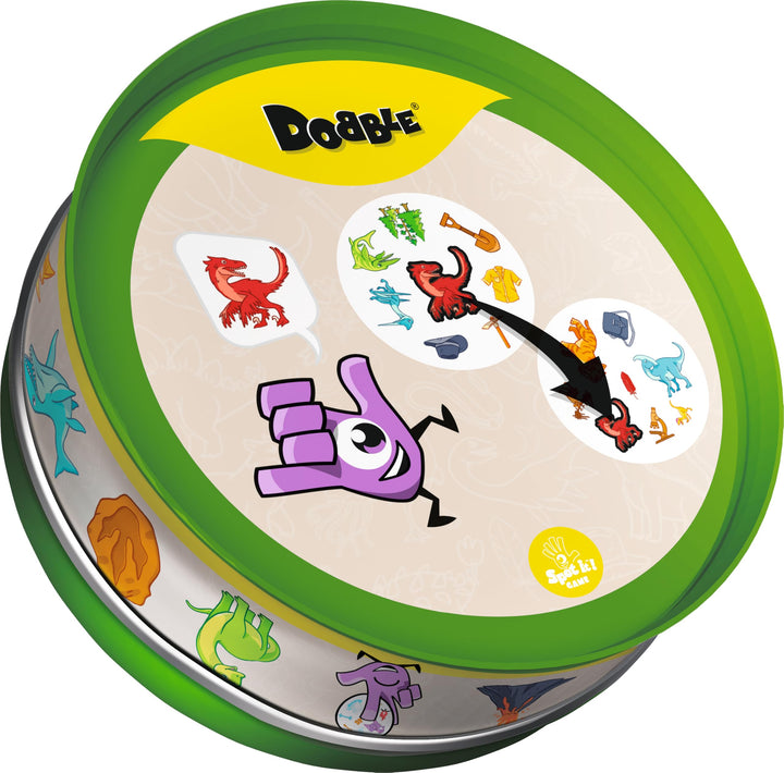 Asmodee Dobble Dinosaurs Card Game (ASMDOBDIN07EN)