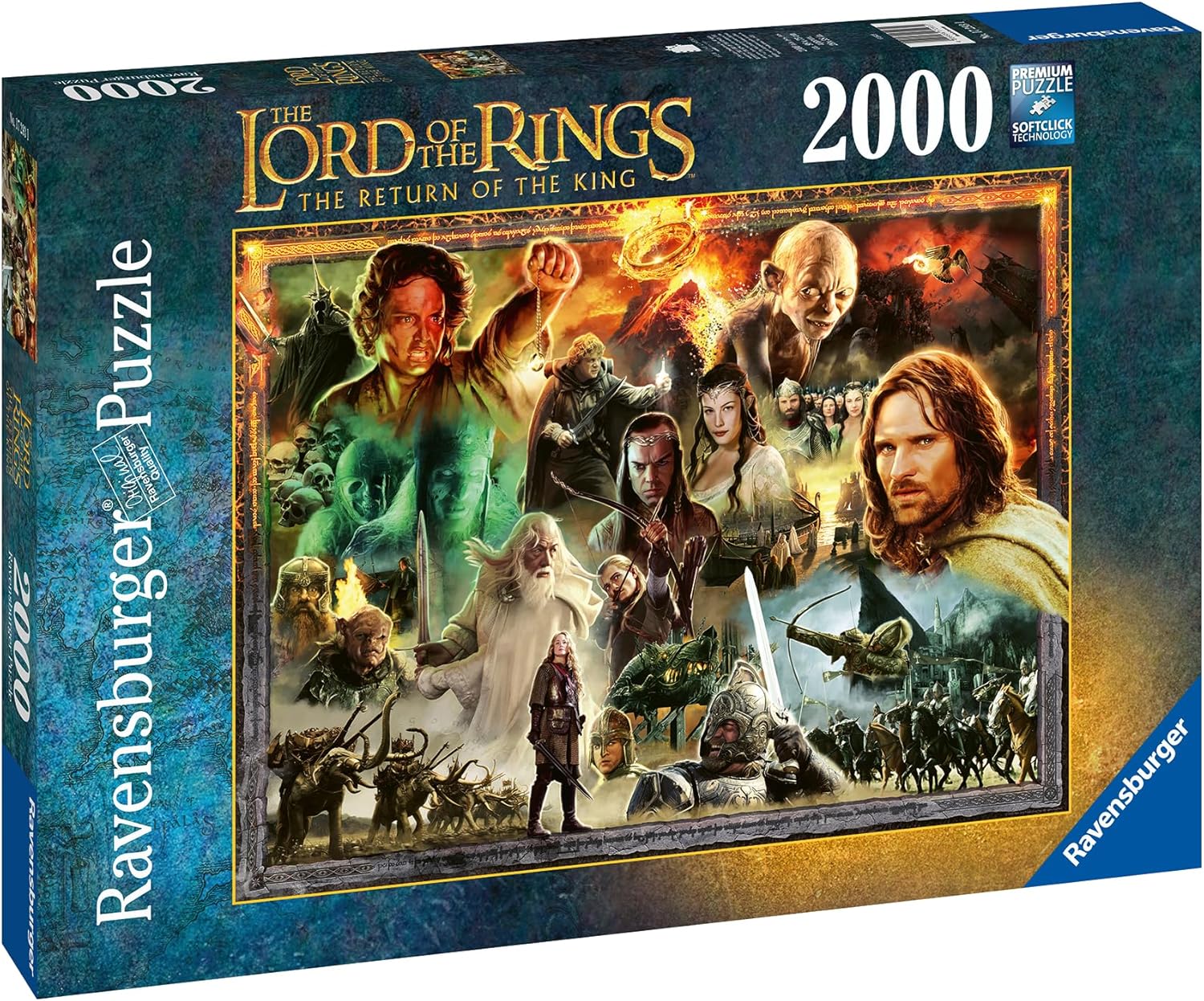 Ravensburger Lord of the Rings The Return of the King 2000-Piece Jigsaw Puzzle 6
