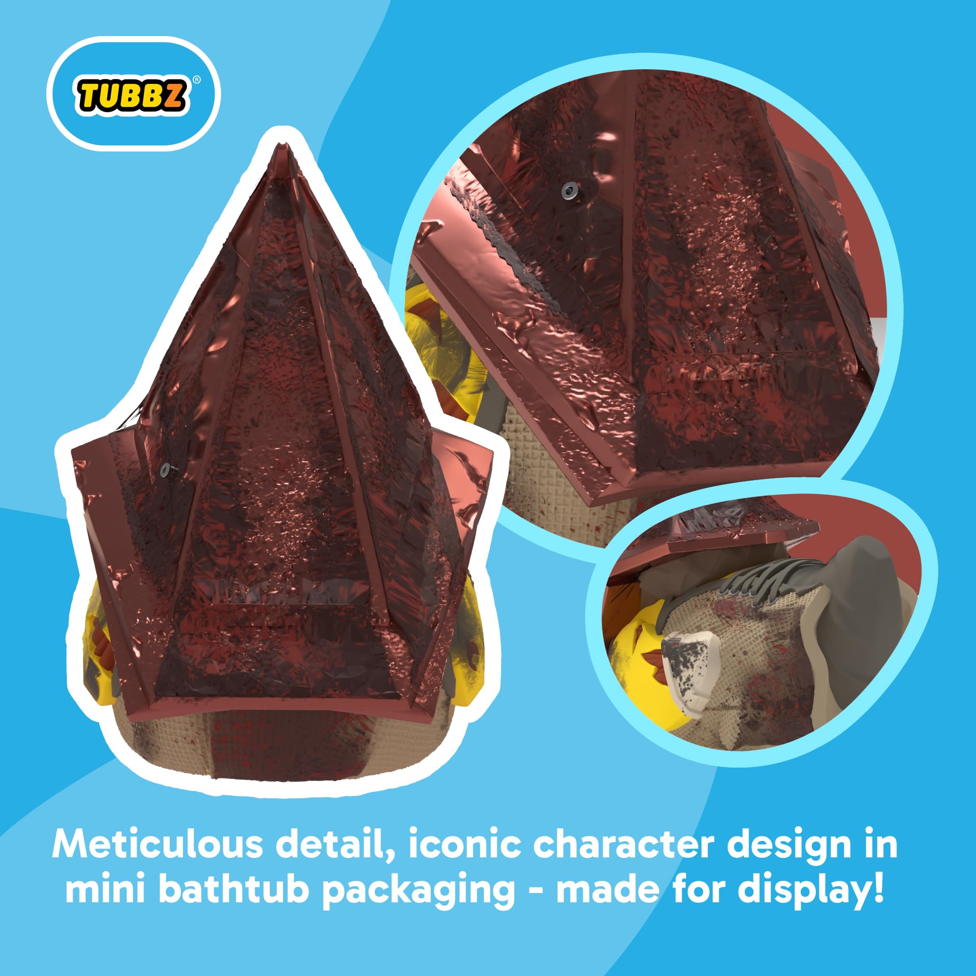 TUBBZ Red Pyramid Thing Mini Statue - Silent Hill Cosplay Duck | 5cm Tall 2