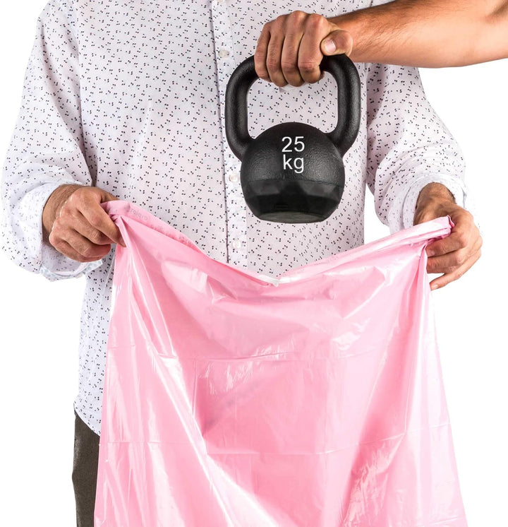 Relevo 100% Recycled Scented Bin Liners, Heavy Duty 30L, 15-Pack