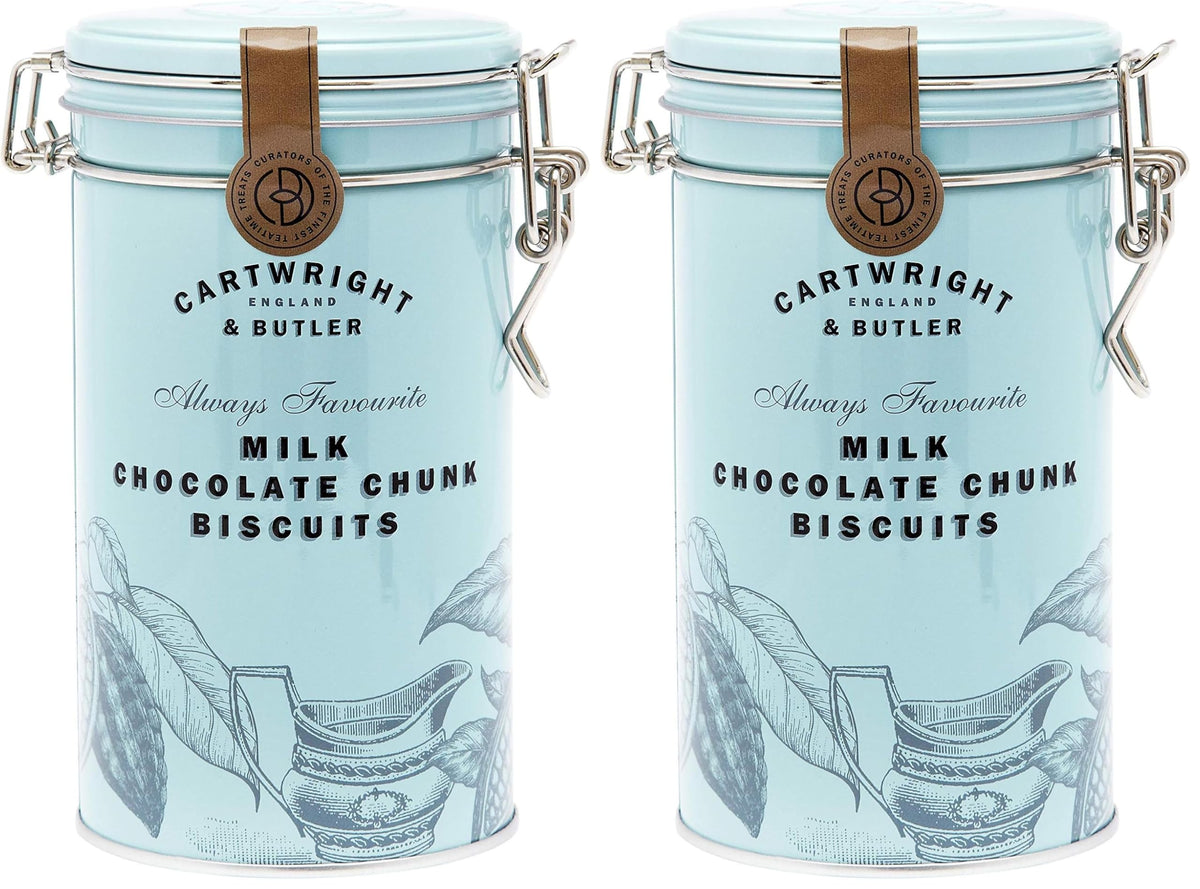 Cartwright & Butler Chocolate Chunk Biscuits - 200g (Pack of 2)