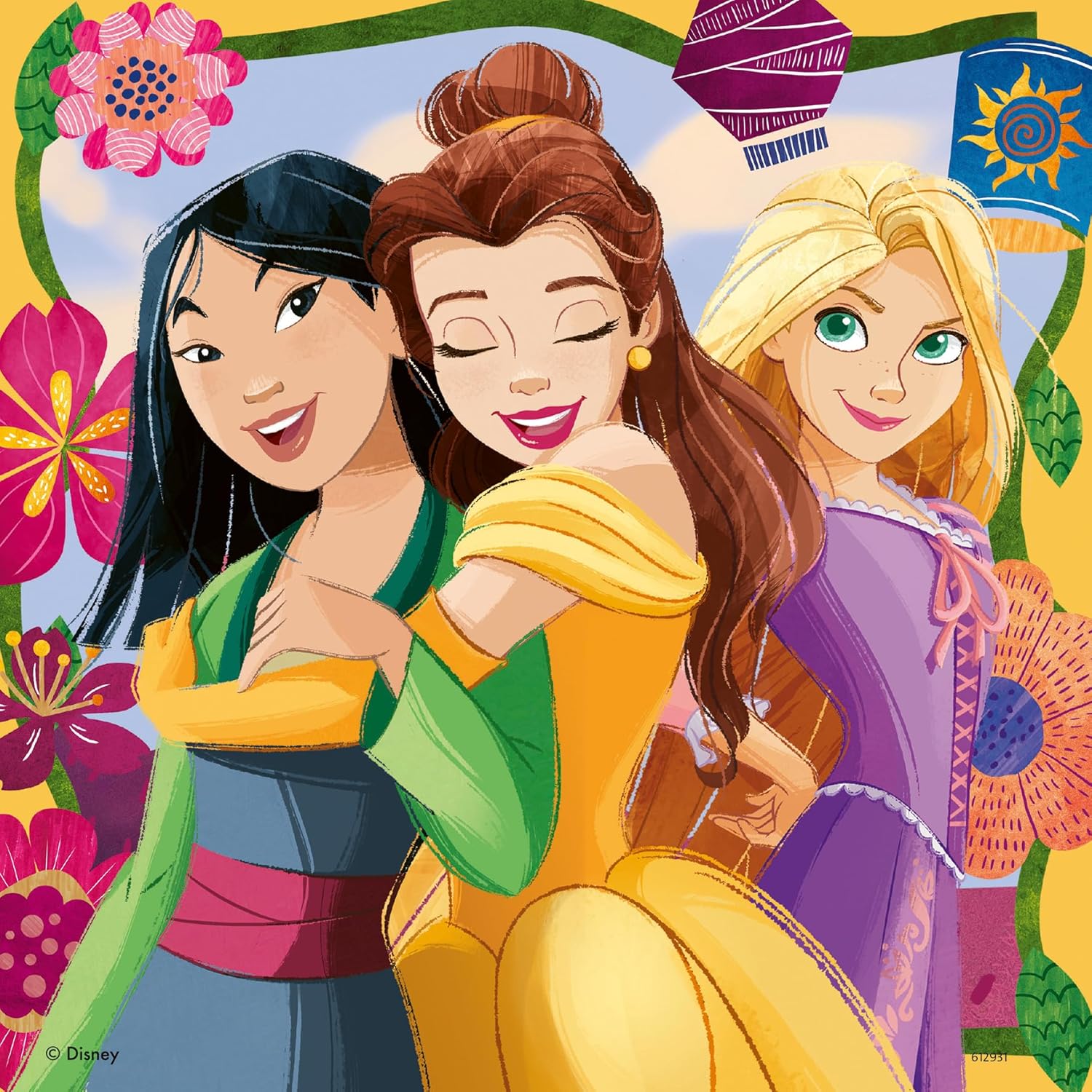 Ravensburger Disney Princess 3x 49-Piece Jigsaw Puzzles for Kids 5 Years and Up 5