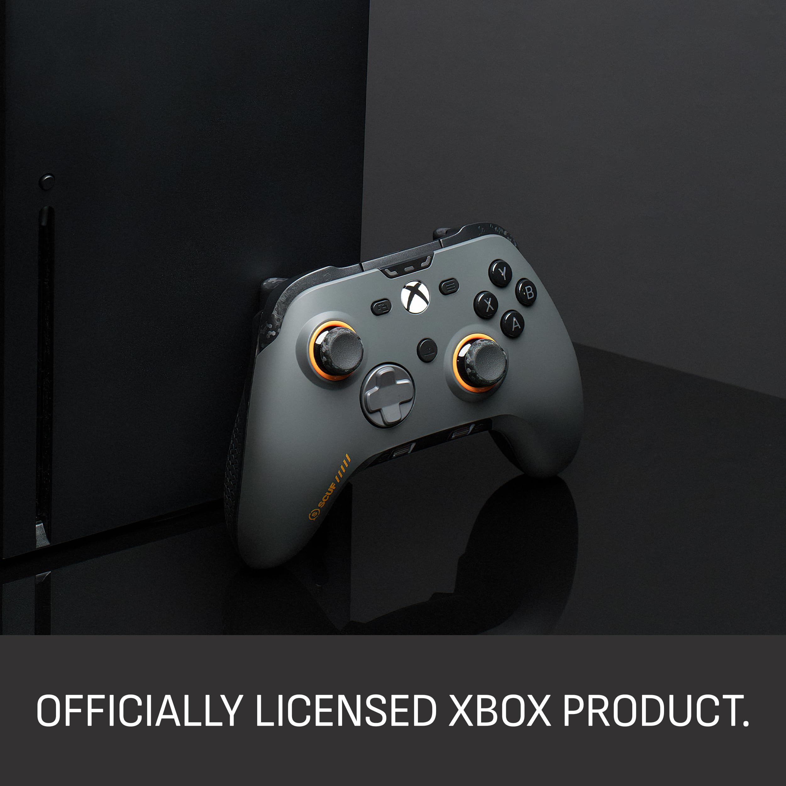 SCUF VALOR PRO Wired Performance Xbox Controller – Customisable Back Paddles, Hall Effect Thumbsticks, Steel Grey 5
