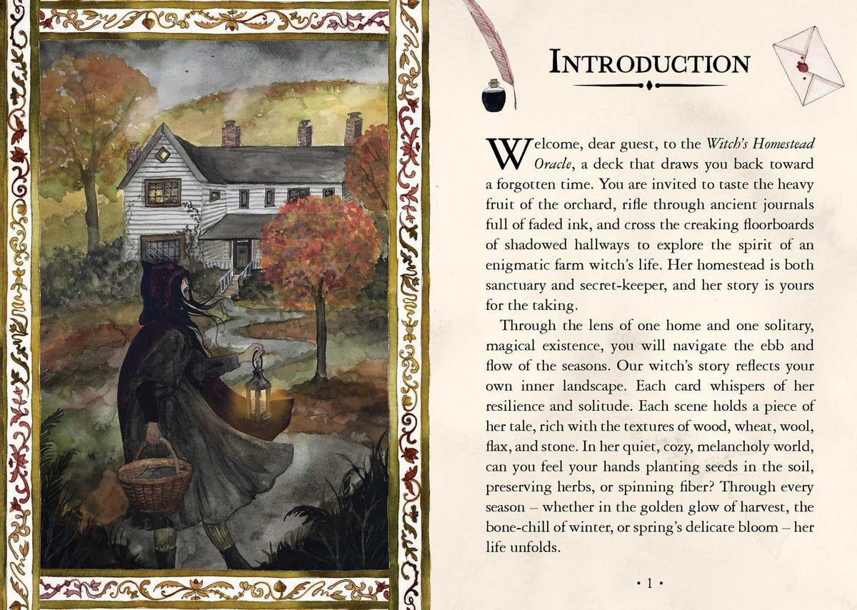 Rockpool Publishing Witch's Homestead Oracle Deck - English Cartomancy