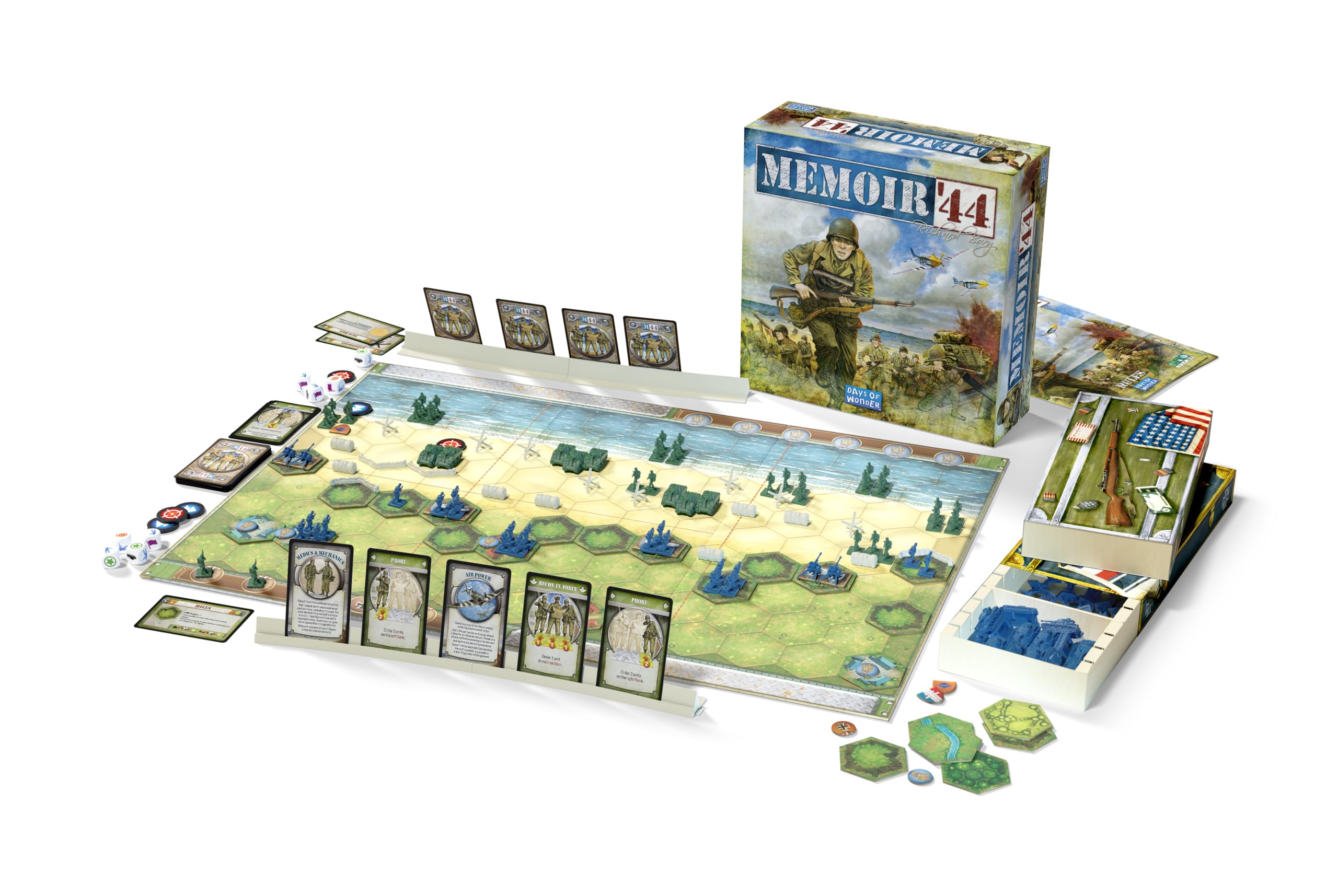 Asmodee Memoir '44 Refresh Board Game | Ages 8+ | 2-4 Players | 45+ Min 2