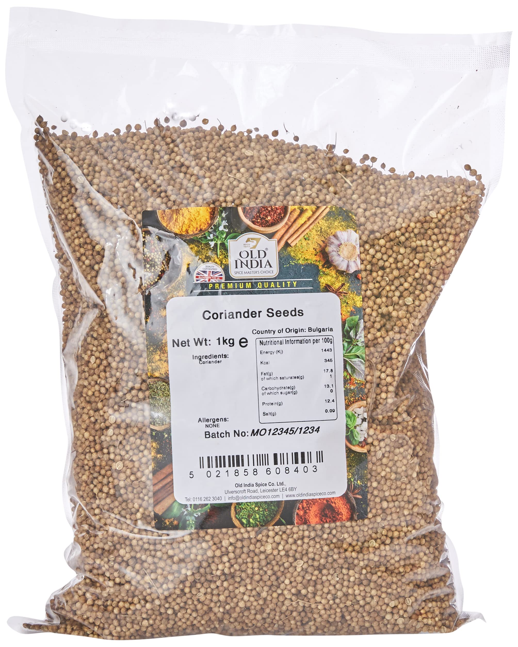 Old India Coriander Seeds - 1kg Whole Spice | Natural & GMO Free 1