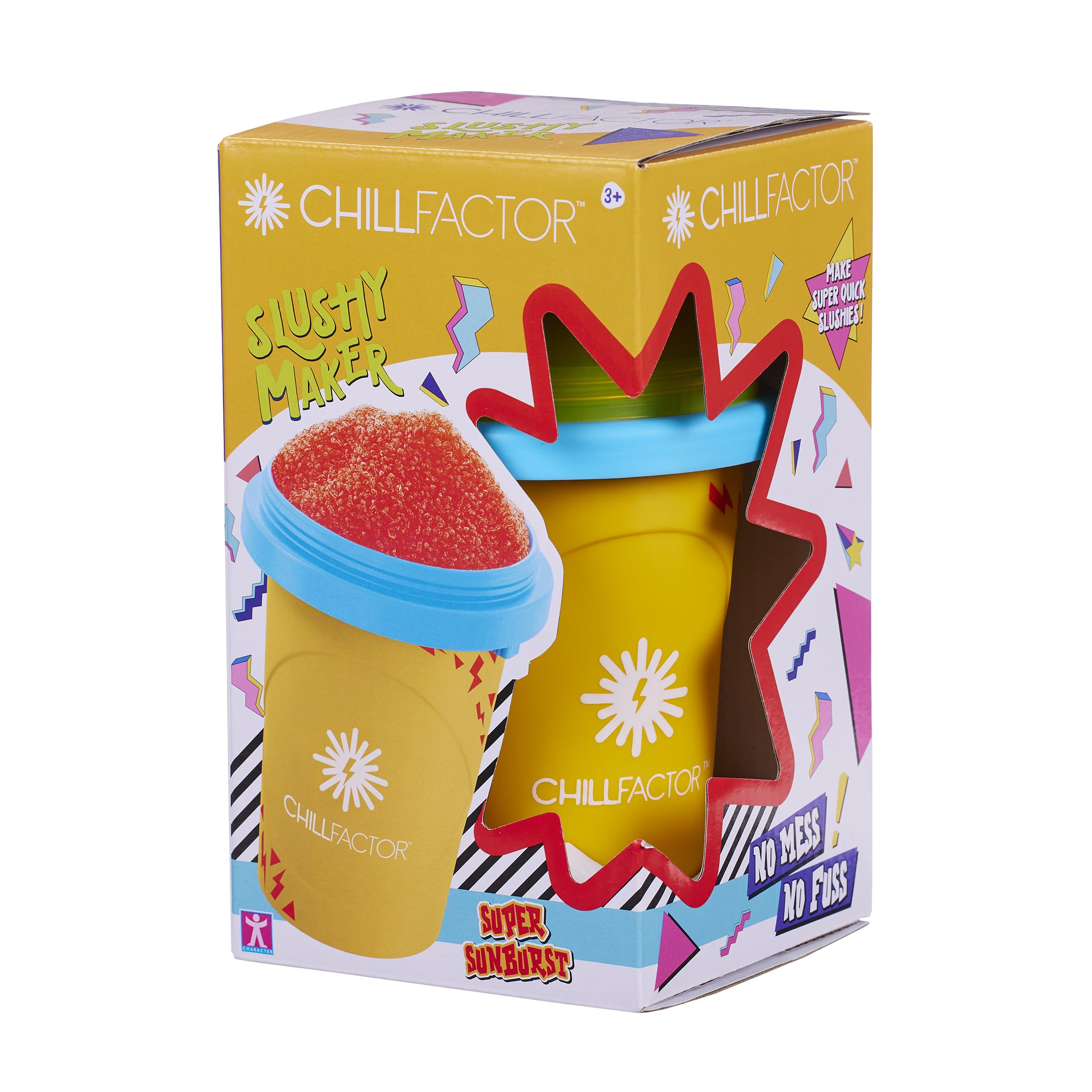 ChillFactor Colour Shock Slushy Maker - Reusable Rapid Freeze Drink Toy for Kids & Adults 1