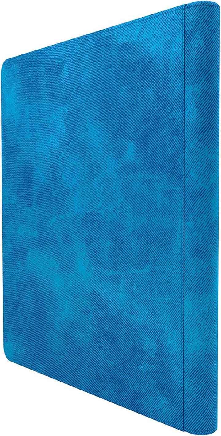 Gamegenic Zip-Up Album 24-Pocket - Holds 480 Double-Sleeved Cards, Blue