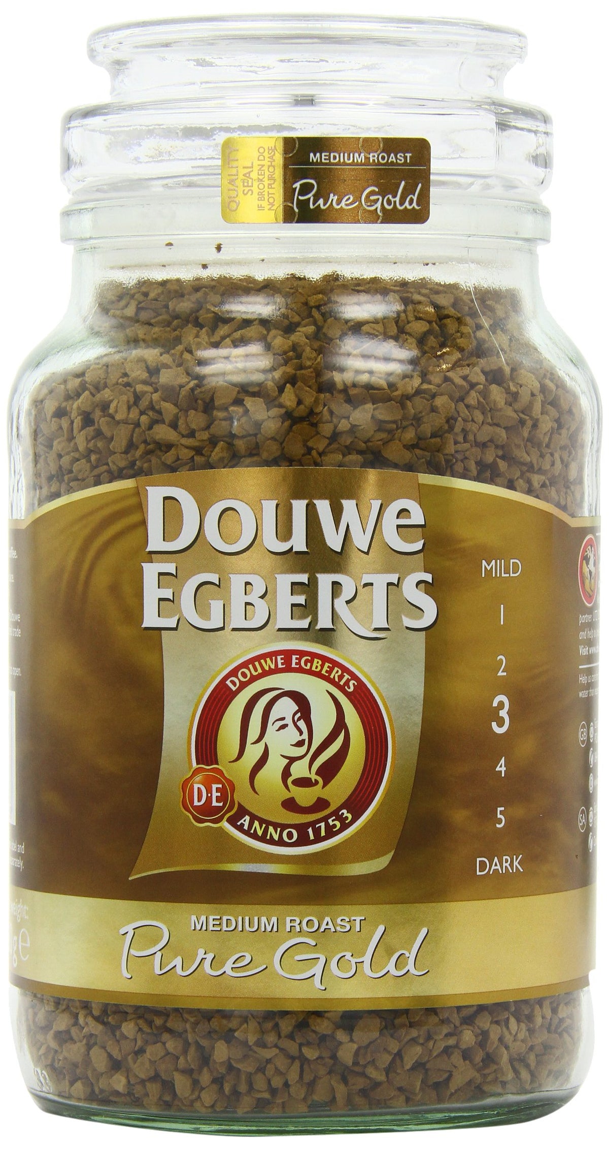 Douwe Egberts Pure Gold Instant Coffee - 400g