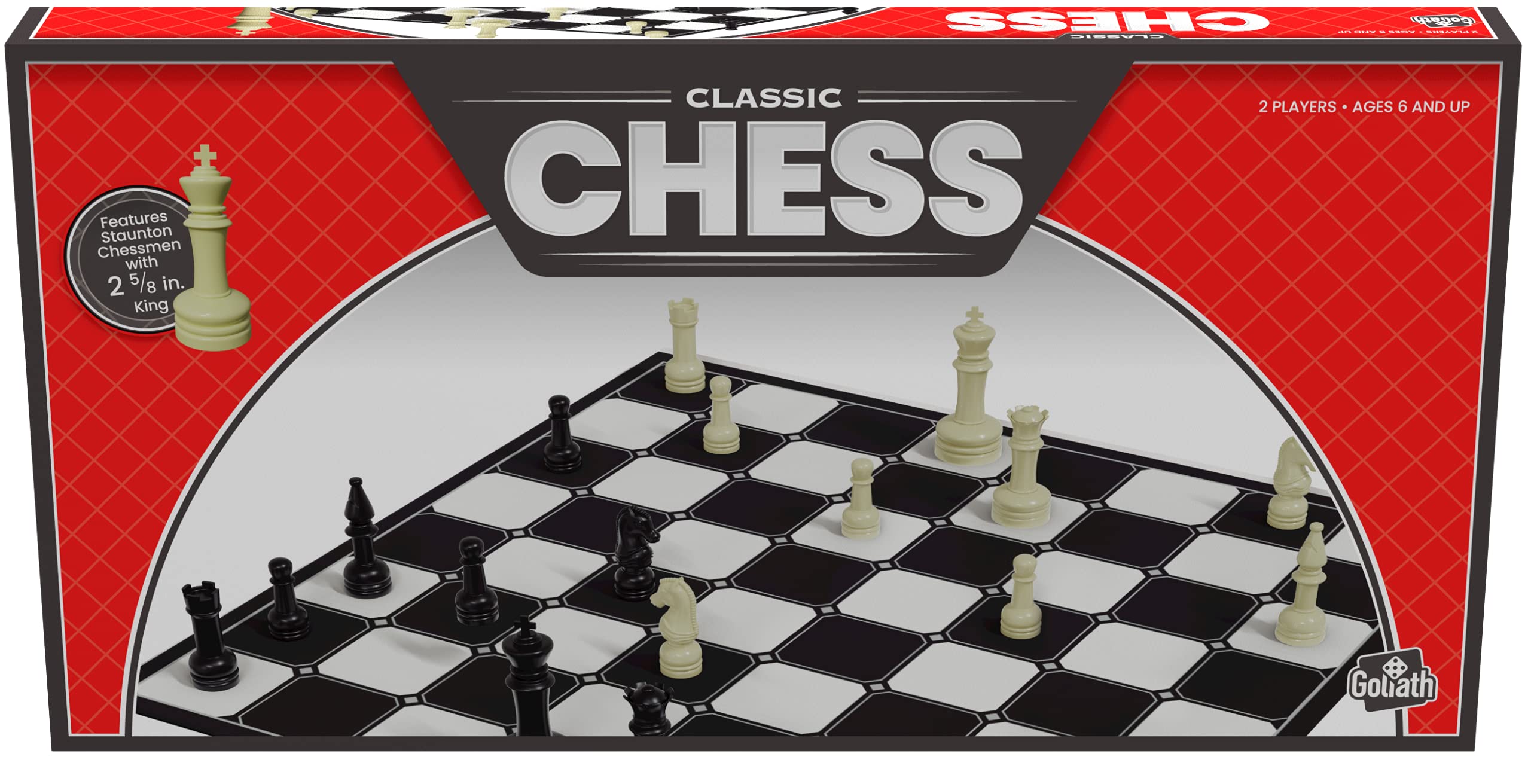 Goliath Classic Chess Set - Family Edition Strategy Game | Plastic | 2 Players 1