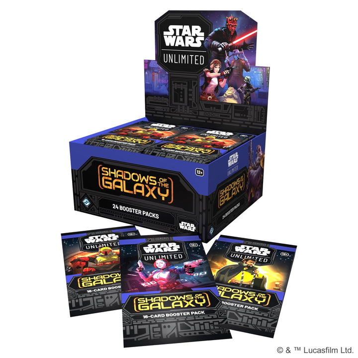 Fantasy Flight Games Star Wars: Unlimited TCG Shadows of the Galaxy Booster Display (FFGSWH0202)