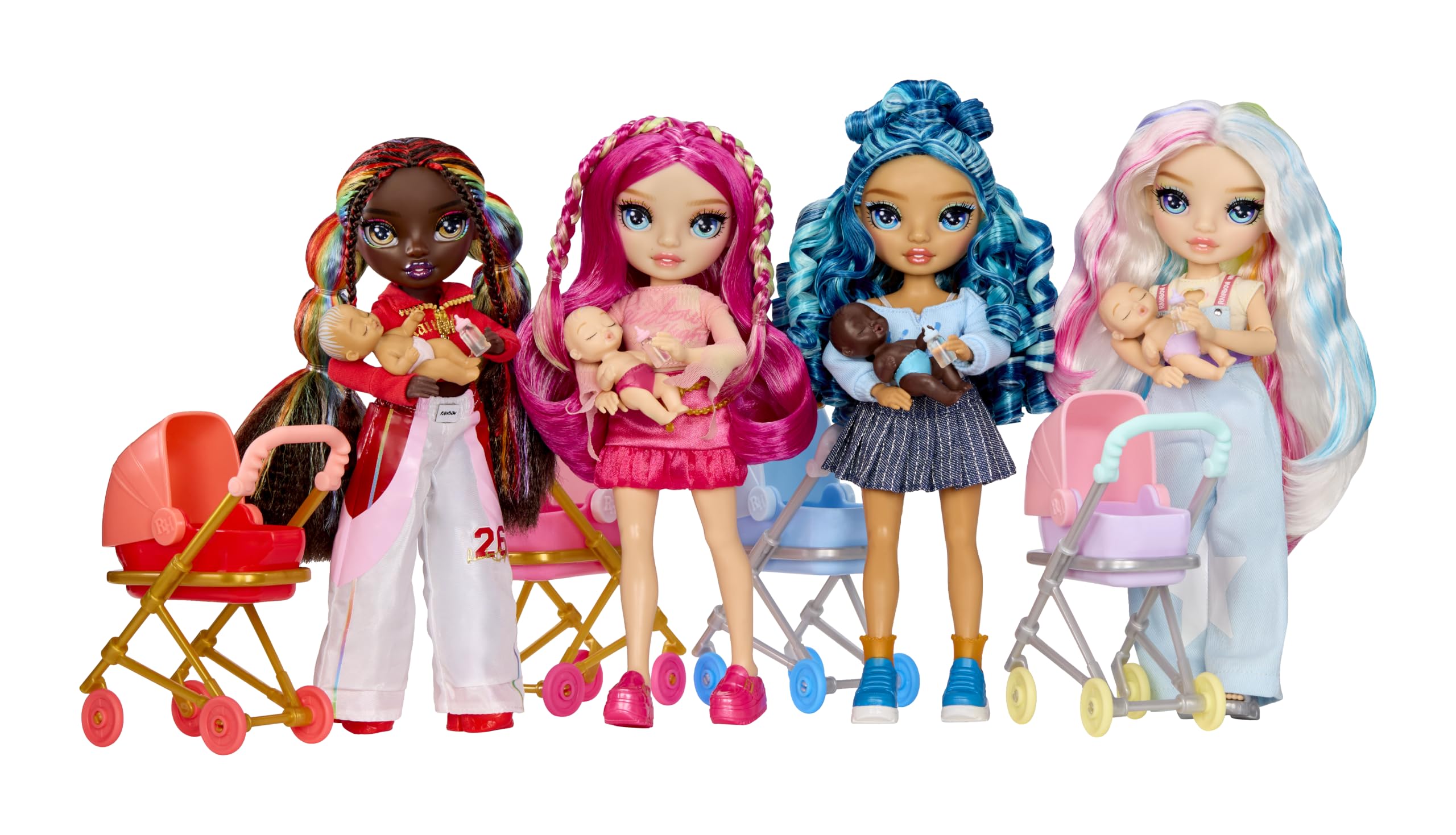 Rainbow High Amaya Raine Jr. High Bestie Babysitters Doll - 23cm, Ages 4+ 6