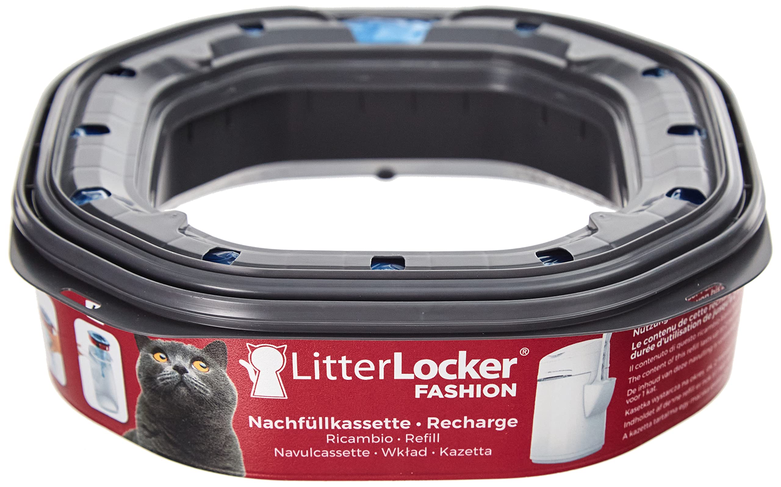 LitterLocker Fashion Refill Cassette 10410 - Hygienic Odour Control | Plastic | 1 Count 1