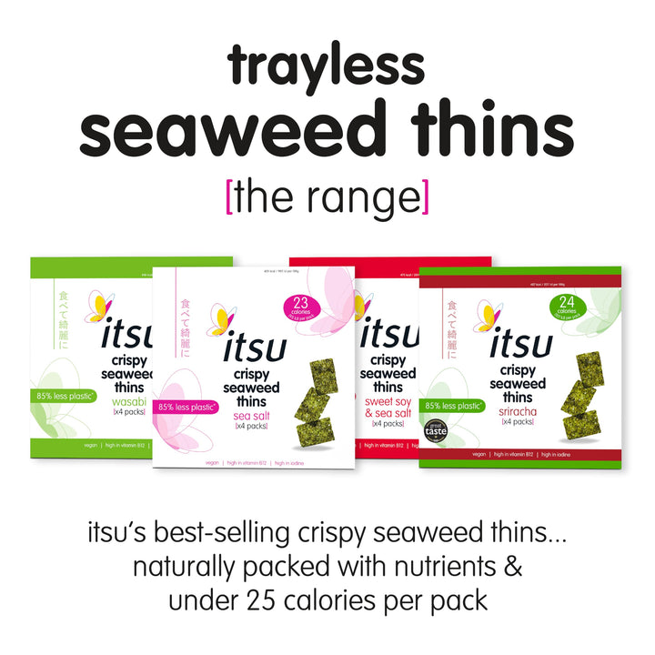 itsu - Wasabi Seaweed Thins 32-Pack
