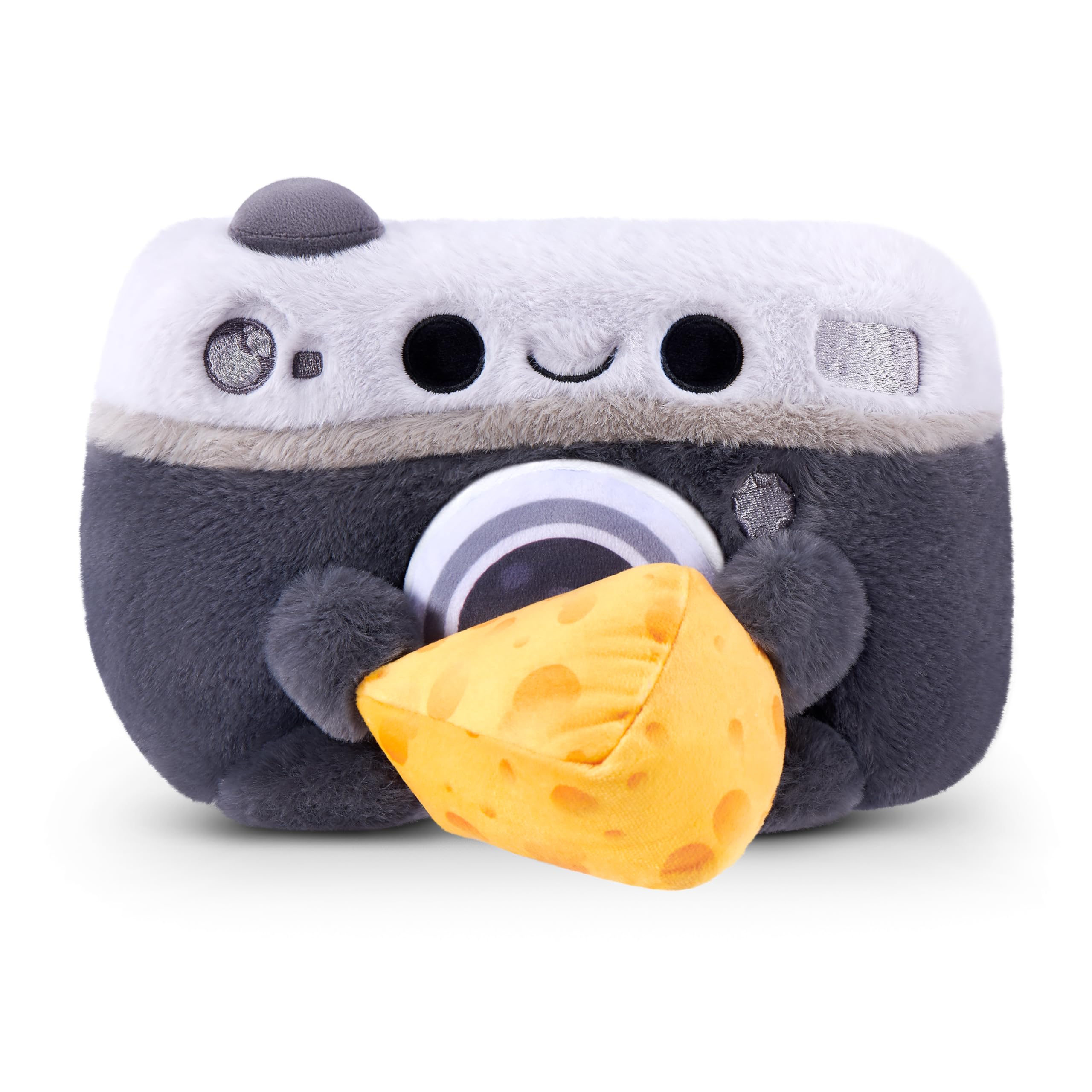 Snackles Core Series 2 8-inch Plush Toy - Camera with Cheese | ZURU 1