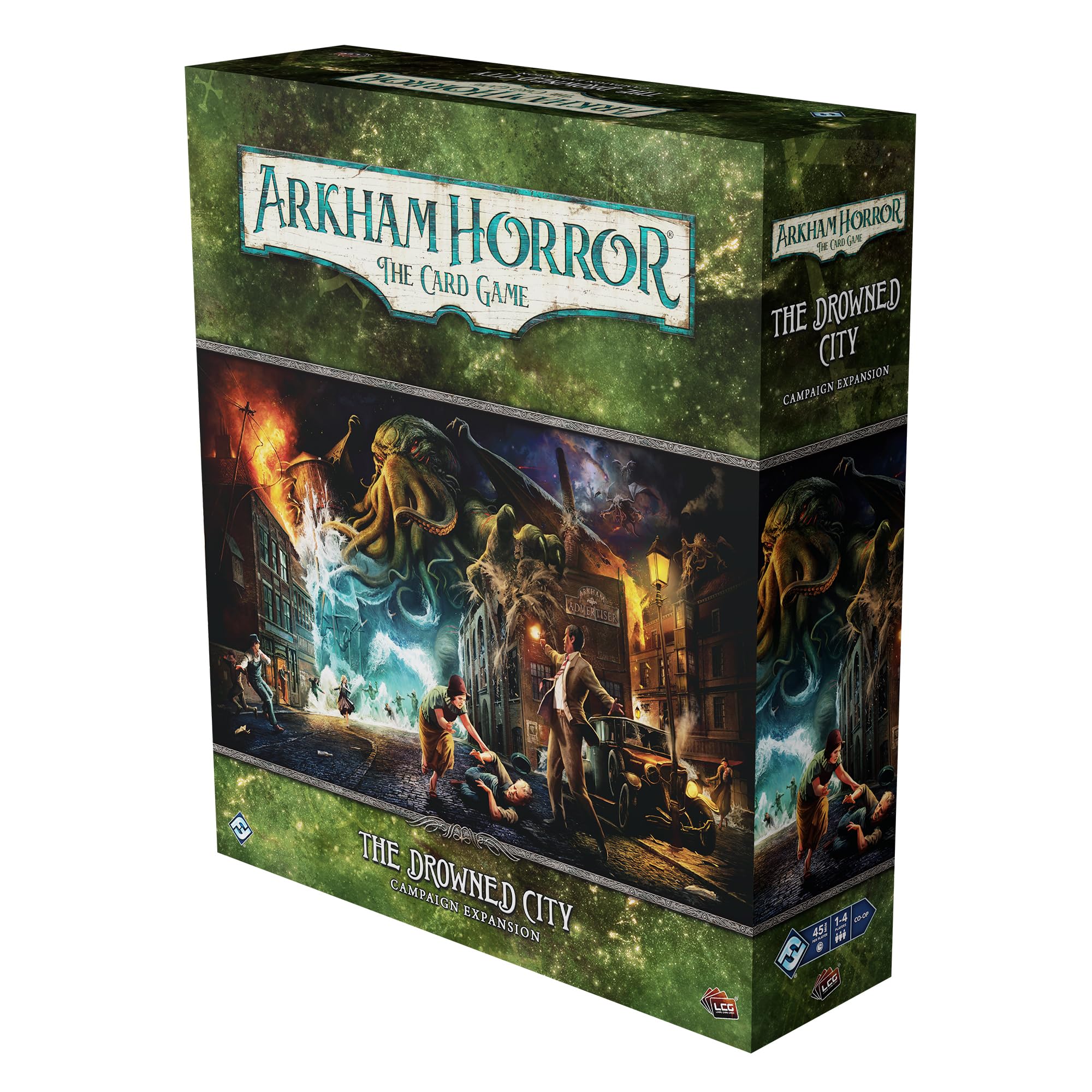 Fantasy Flight Games Arkham Horror: The Drowned City Campaign Expansion (AHC84EN) 4
