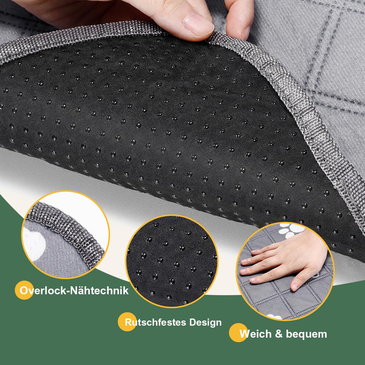 Gimars Reusable Training Pads - 100×70 cm, 2 Pack, Super Absorbent, Washable 4