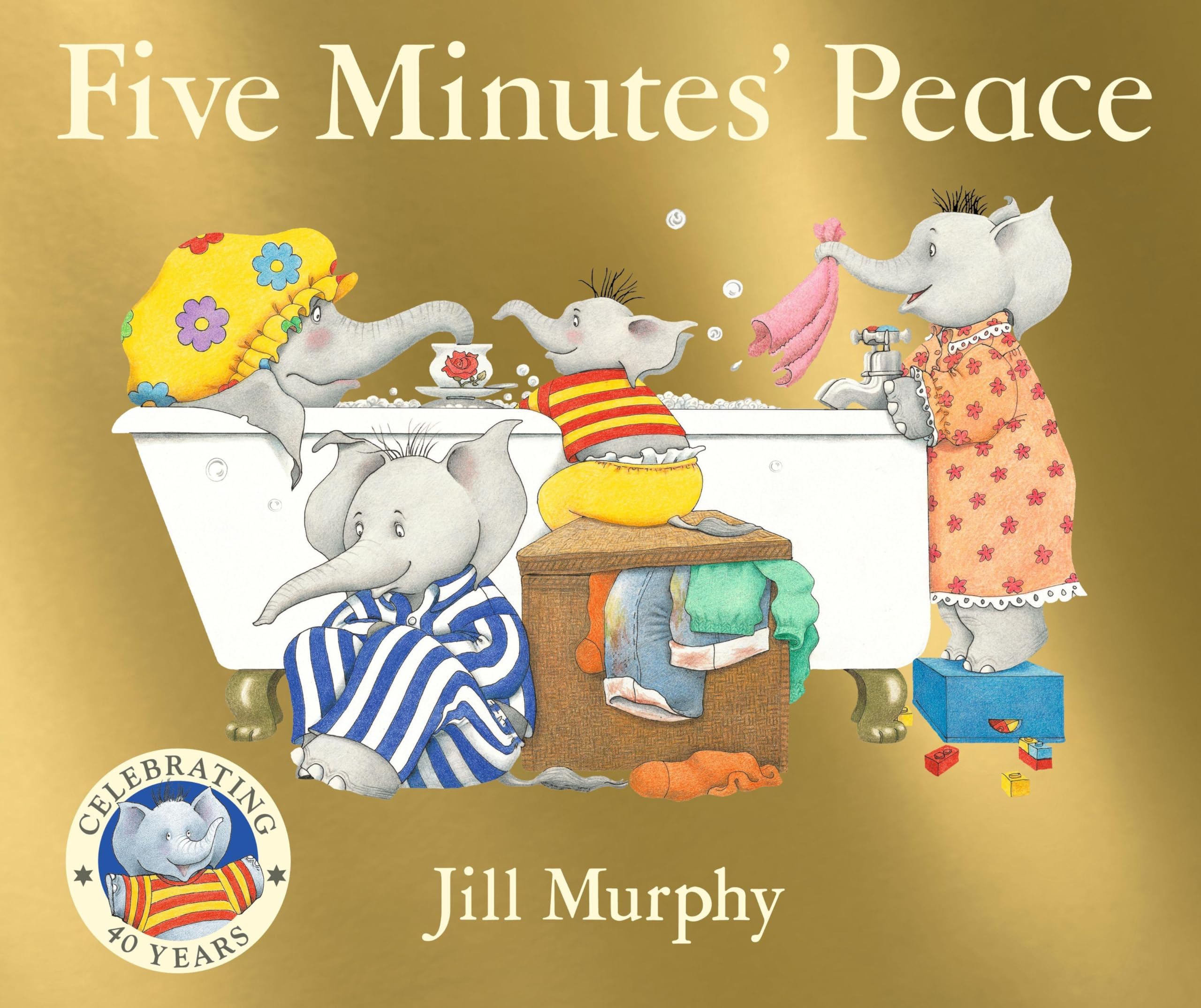 Walker Books Five Minutes' Peace: 40th Anniversary Edition - Children's Picture Book | Ages 3-5 | 32 Pages