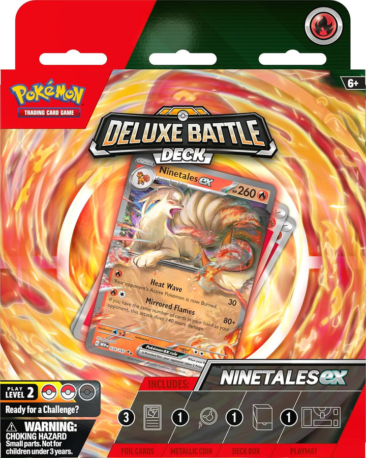 Pokémon TCG: Ninetales ex/Zapdos ex Deluxe Battle Deck (290-85600)