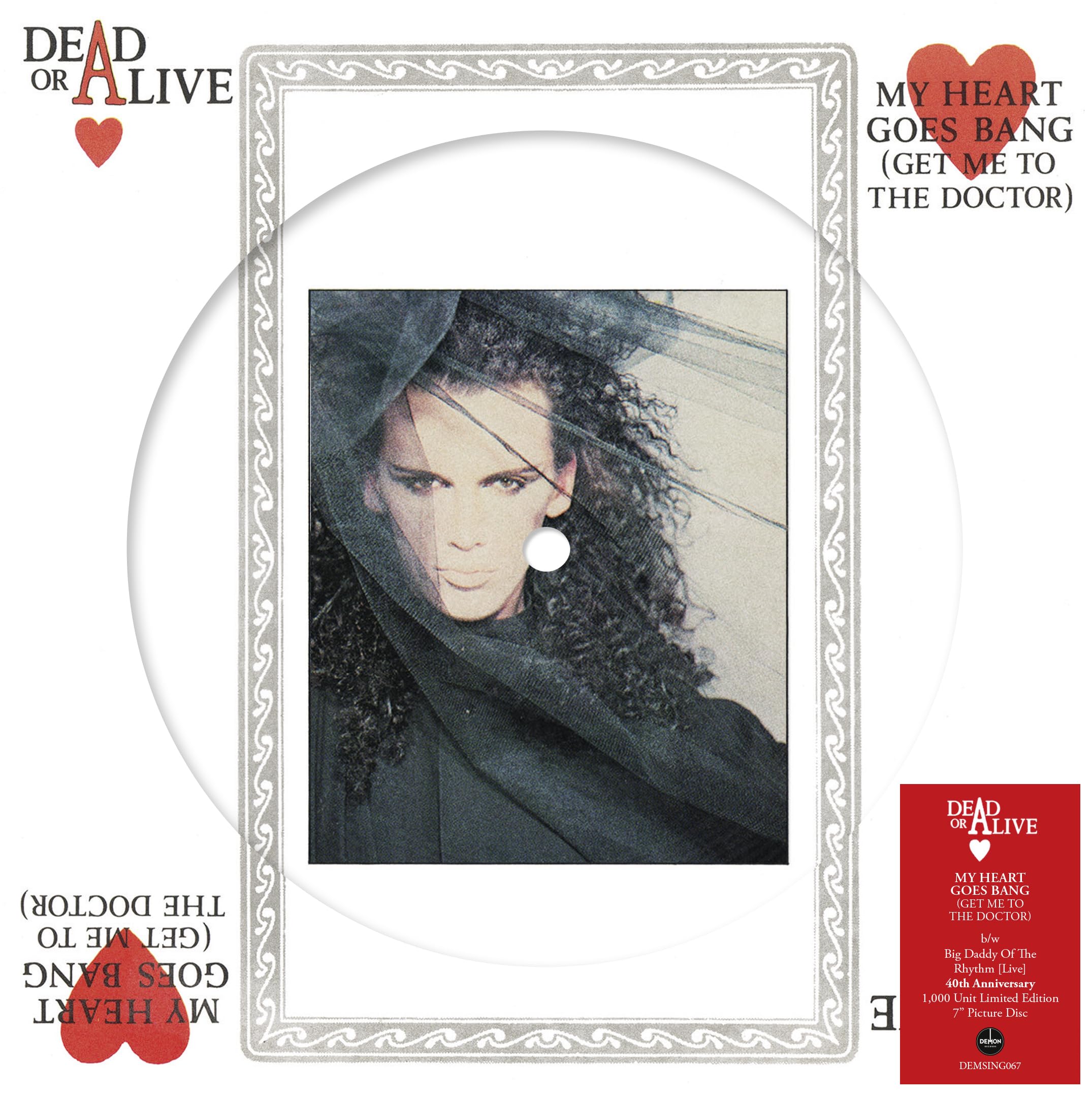 Dead Or Alive - My Heart Goes Bang (Get Me To The Doctor) [7" Picture Disc]