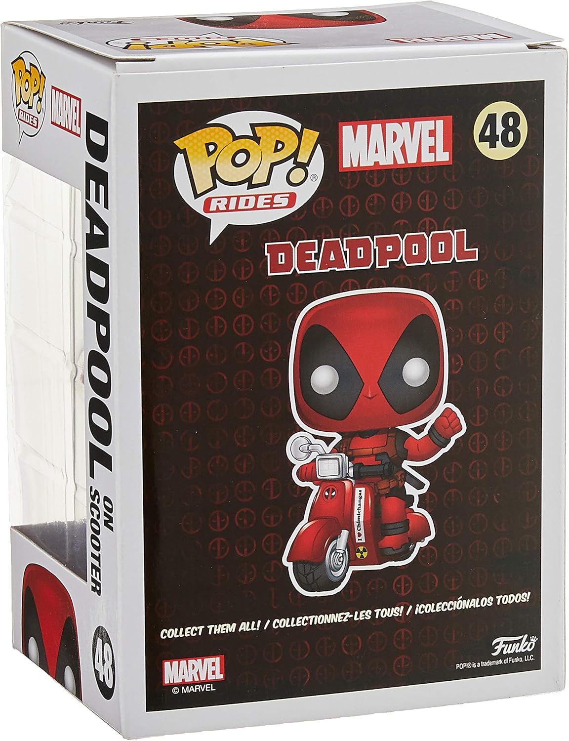 Funko Pop! Rides Marvel - Deadpool & Scooter Vinyl Figure (30969) 4