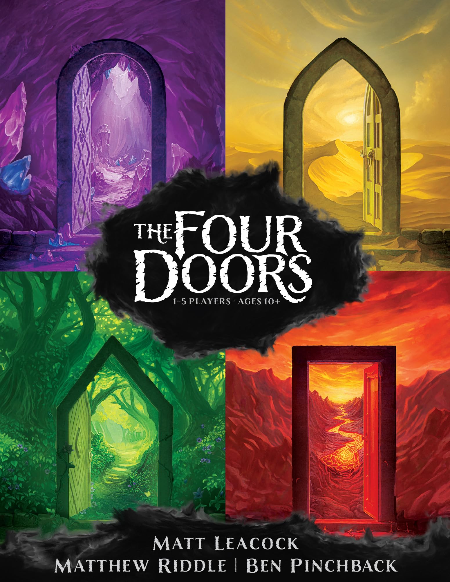 Happy Camper The Four Doors Cooperative Board Game 5