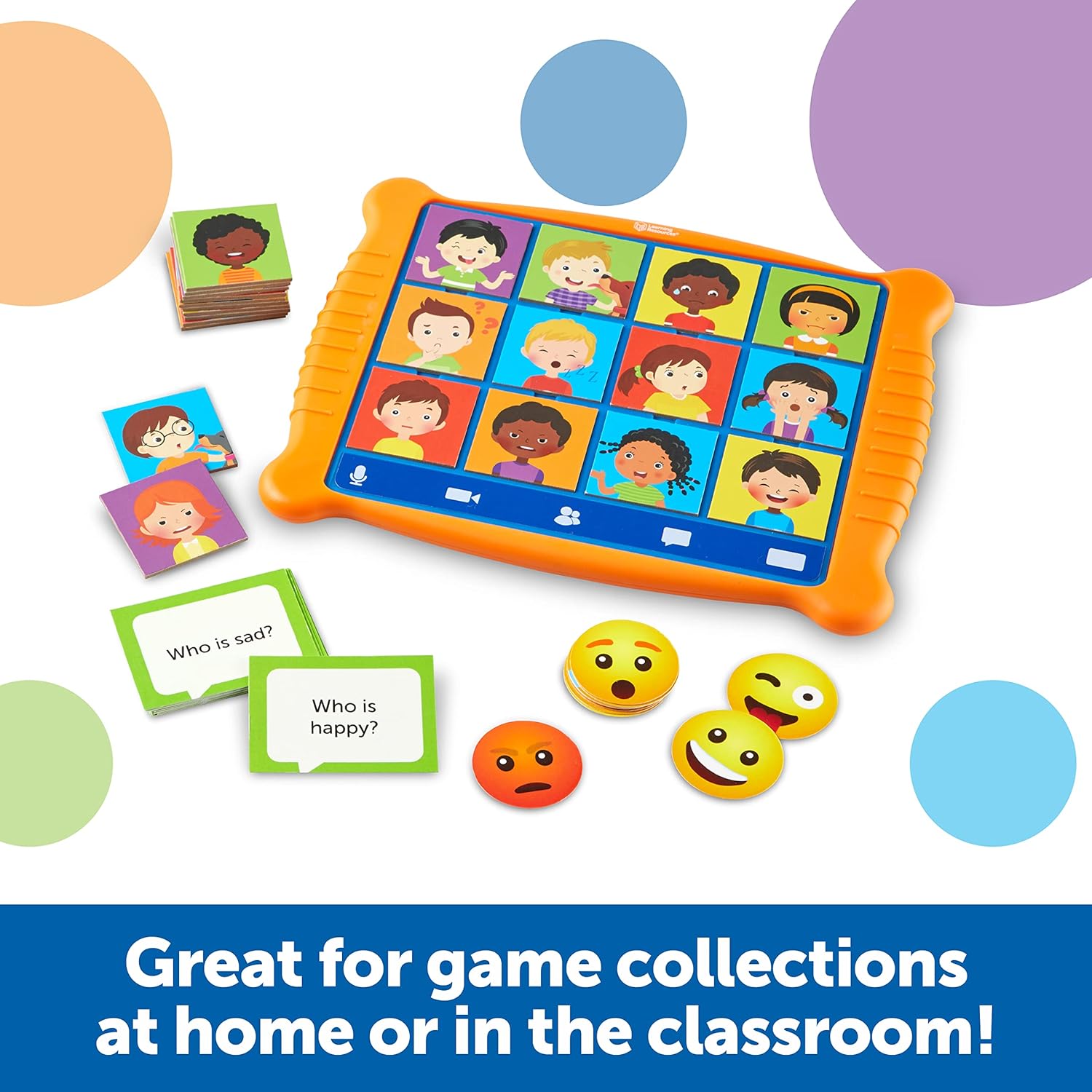 Learning Resources Who's Feeling What? Social Emotional Learning Game - Ages 3-7 2