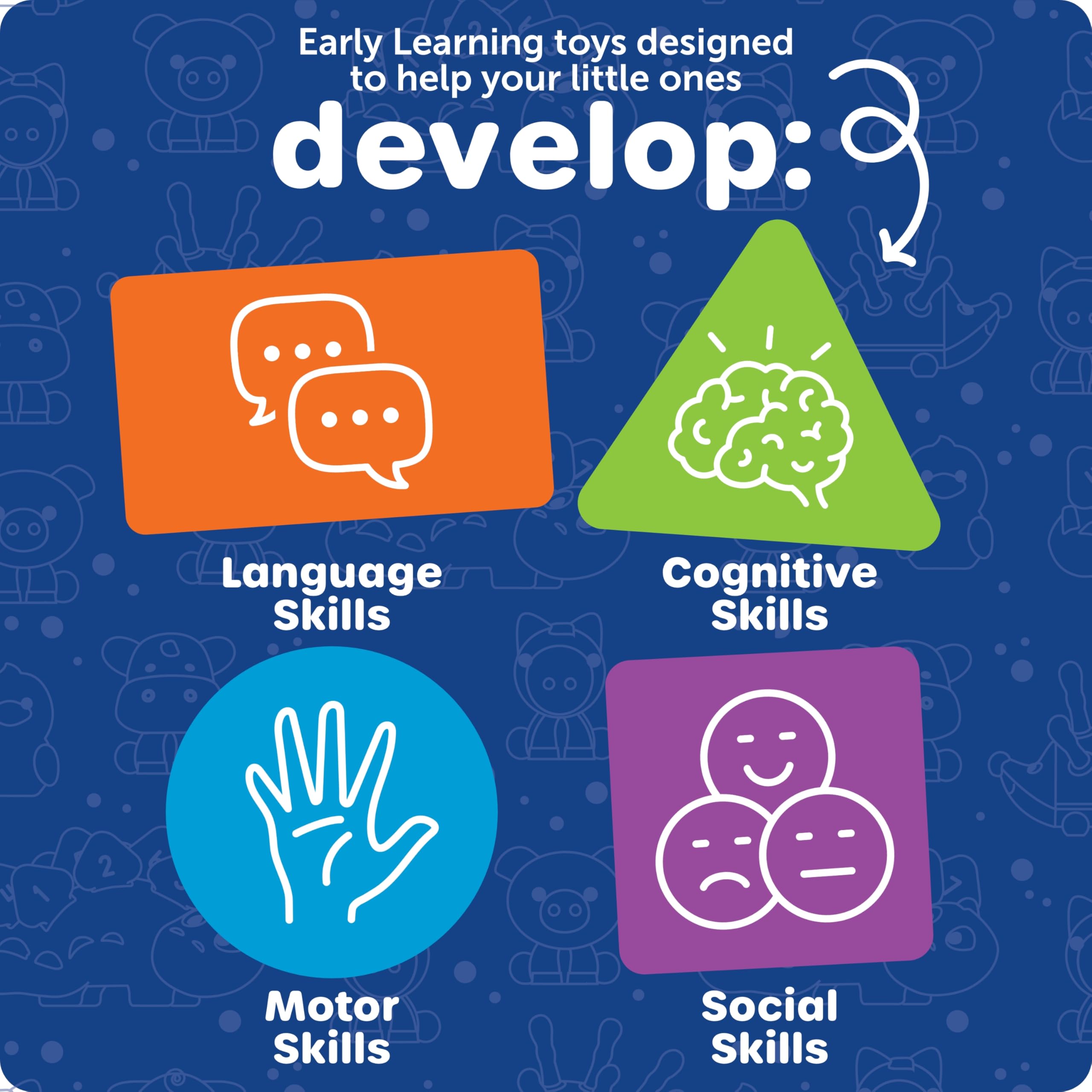 Learning Resources Lock & Key Clubhouse - Educational Fine Motor Toy for Toddlers 18 Months+ 5