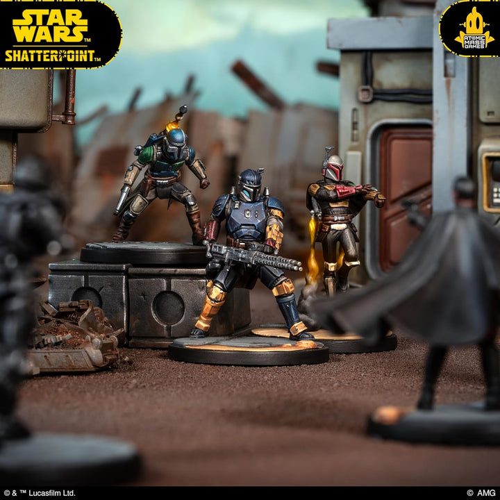 Atomic Mass Games Star Wars Shatterpoint This is The Way Squad Pack Tabletop Miniatures Game (AMGSWP16)