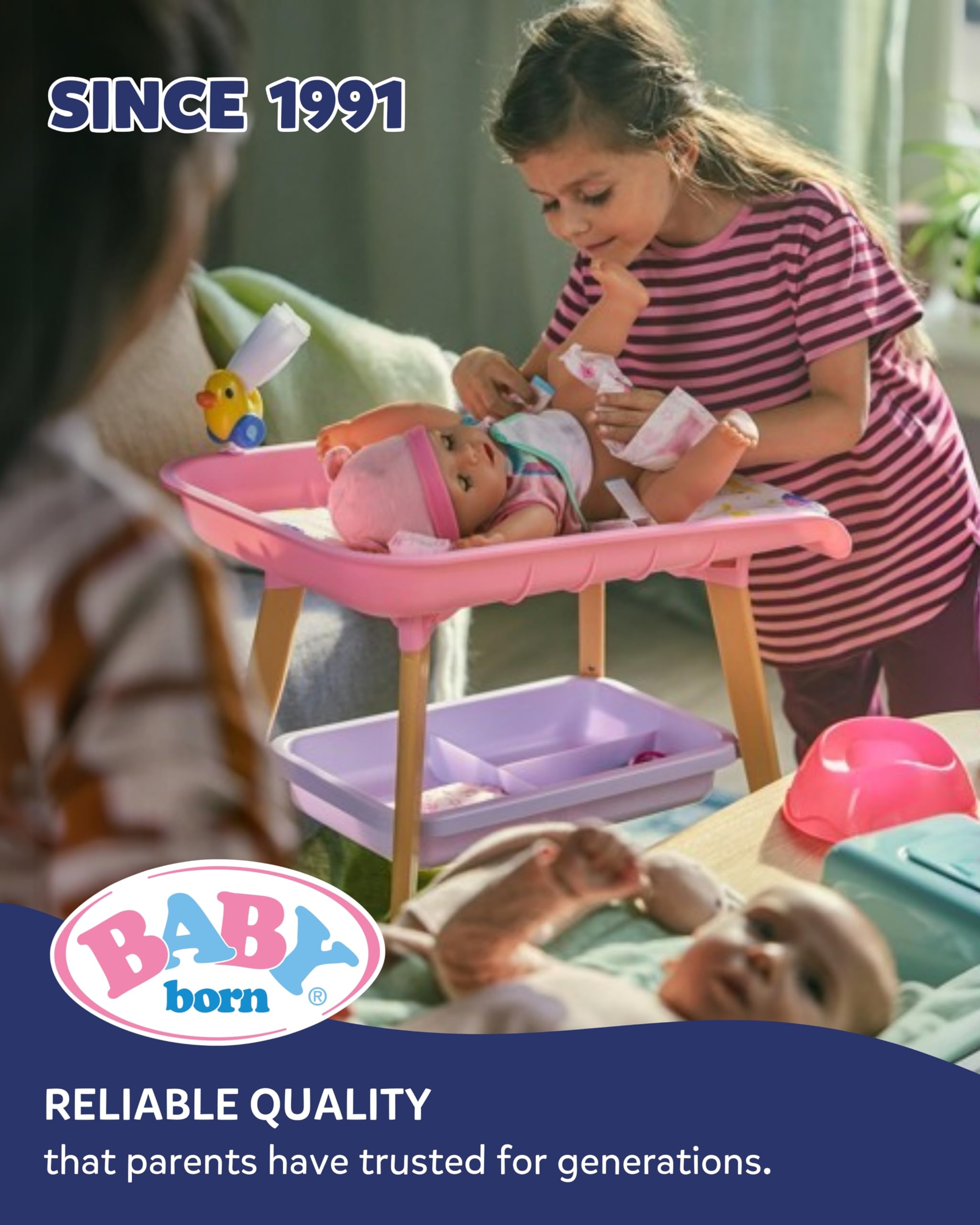 BABY born Emma Doll - 43 cm - 10 Functions | Jungle Style | Ages 3+ 8