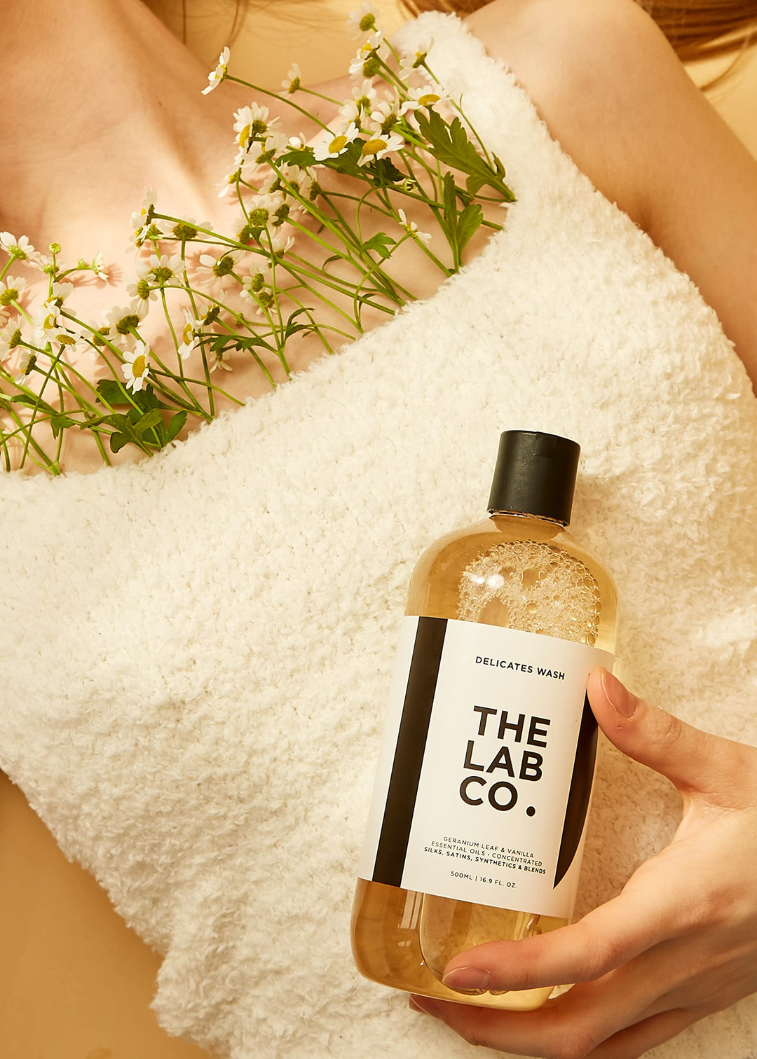 The Lab Co. Delicates Laundry Wash 500ml - For Silks, Satin, Lace & Delicate Fabrics