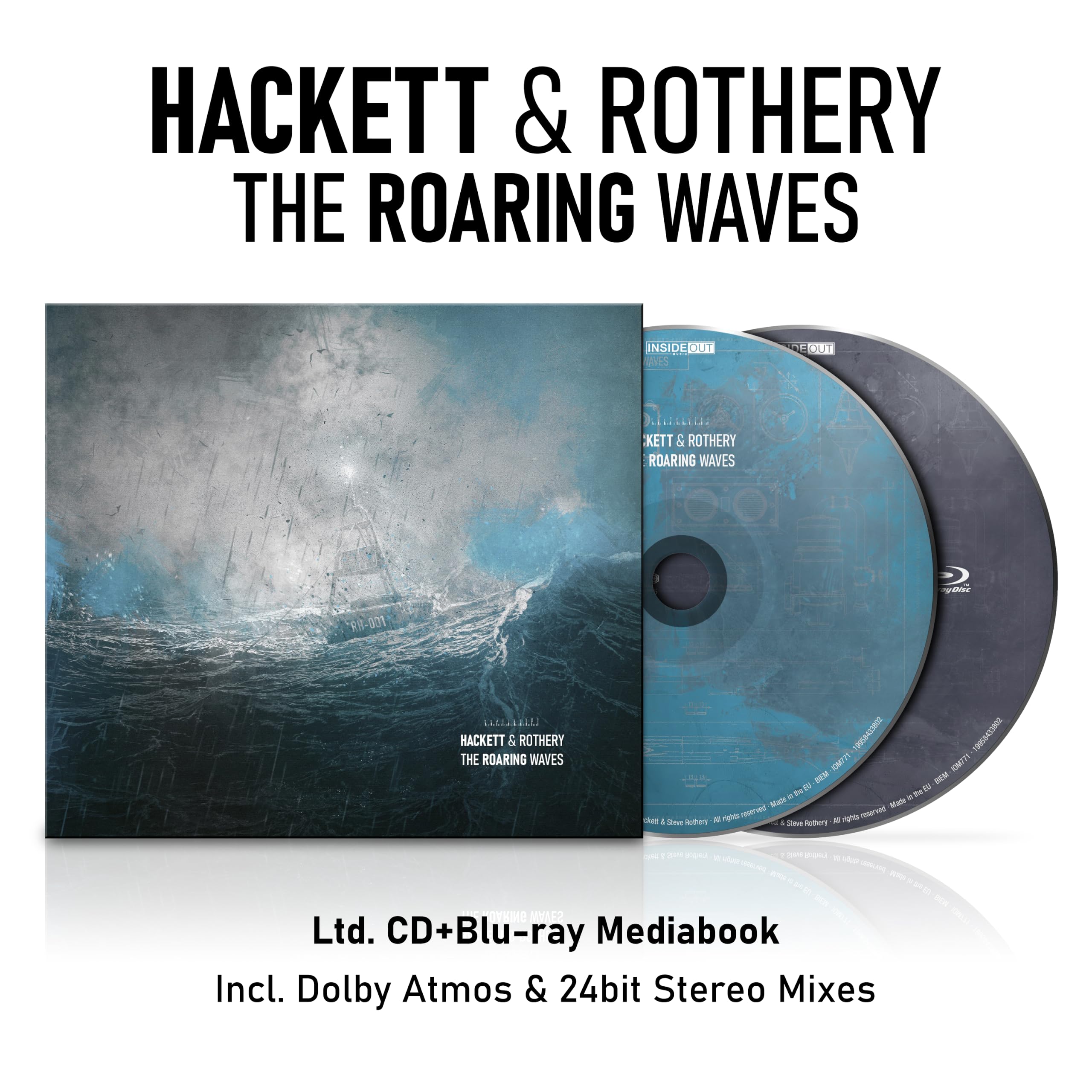 Steve Hackett & Steve Rothery - The Roaring Waves [CD]
