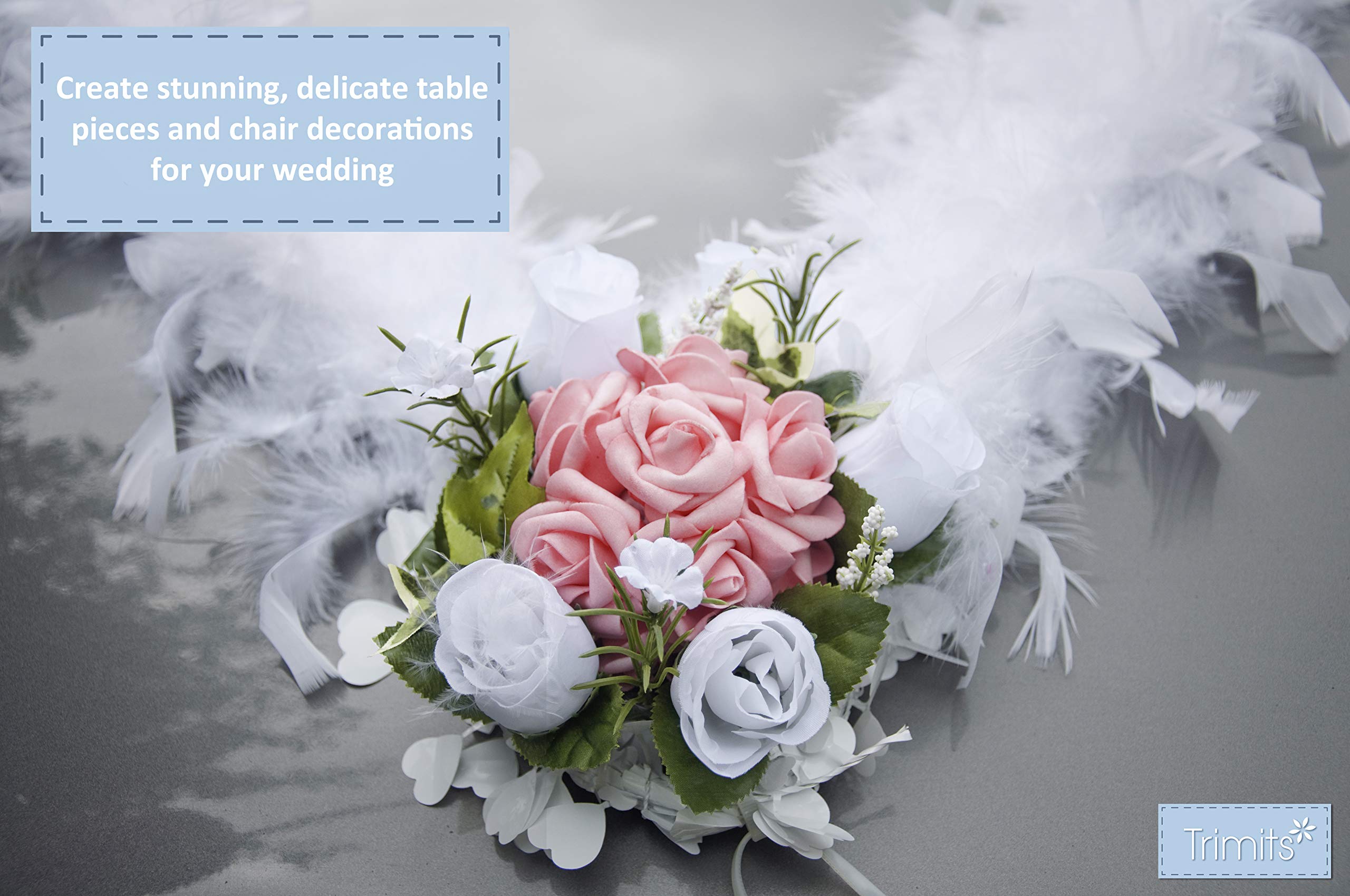 Trimits Marabou Feather Boa 1.8m - Pink Costume Accessory for Fancy Dress, Festivals & Decor 6