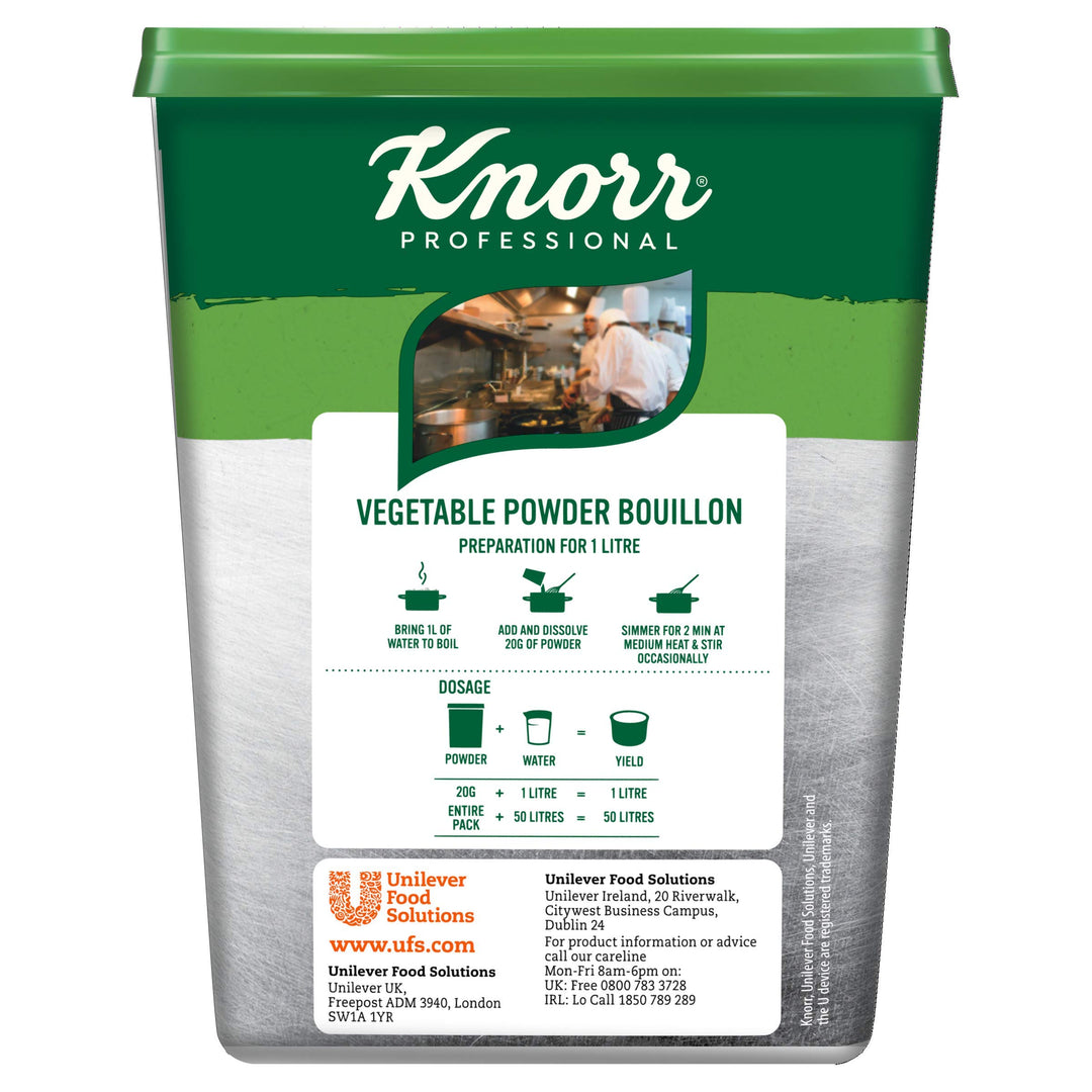 Knorr Professional Vegetable Powder Bouillon, 1 kg