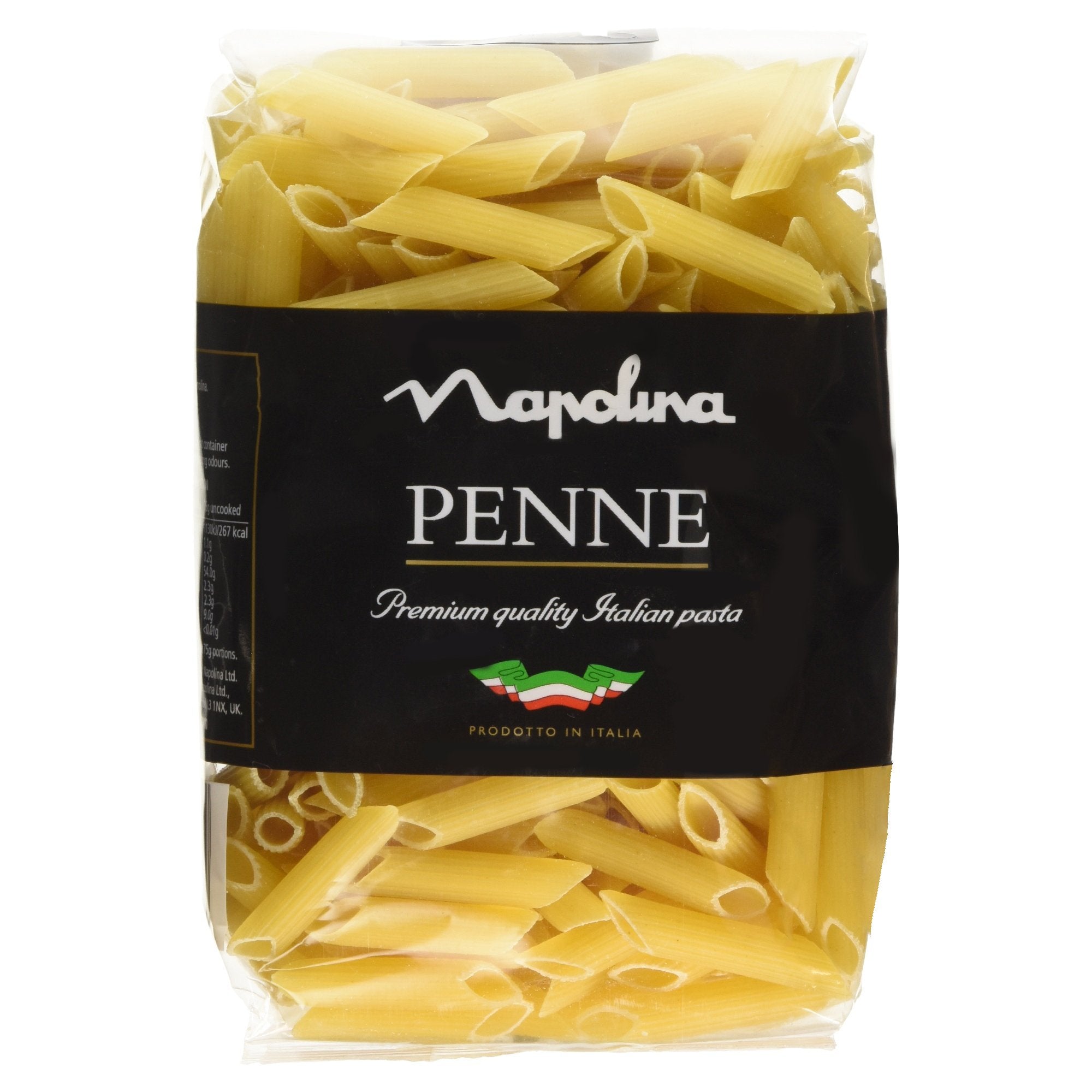 Napolina Penne Pasta -100% Durum Wheat Italian Pasta,500g 1