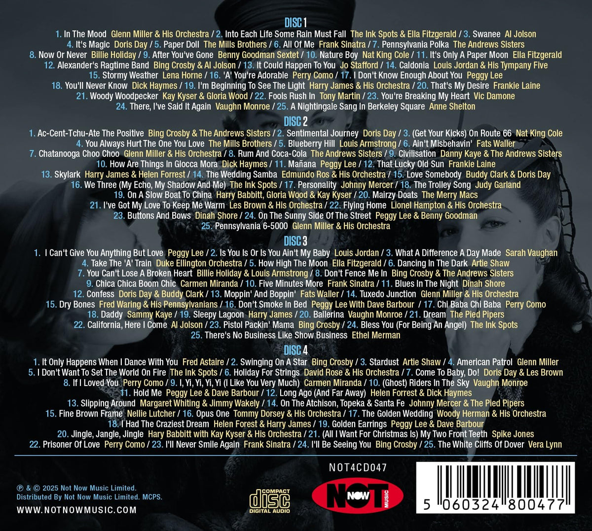 Various Artists - 100 Top Hits Of The 40's [CD]