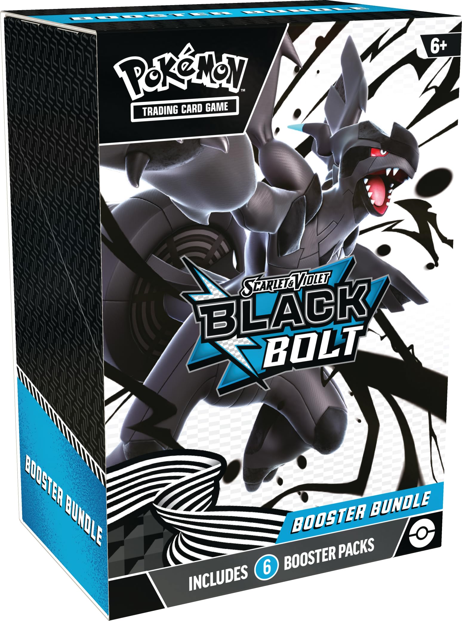 Pokémon TCG: Scarlet & Violet—Black Bolt Booster Bundle (6 Packs) 1