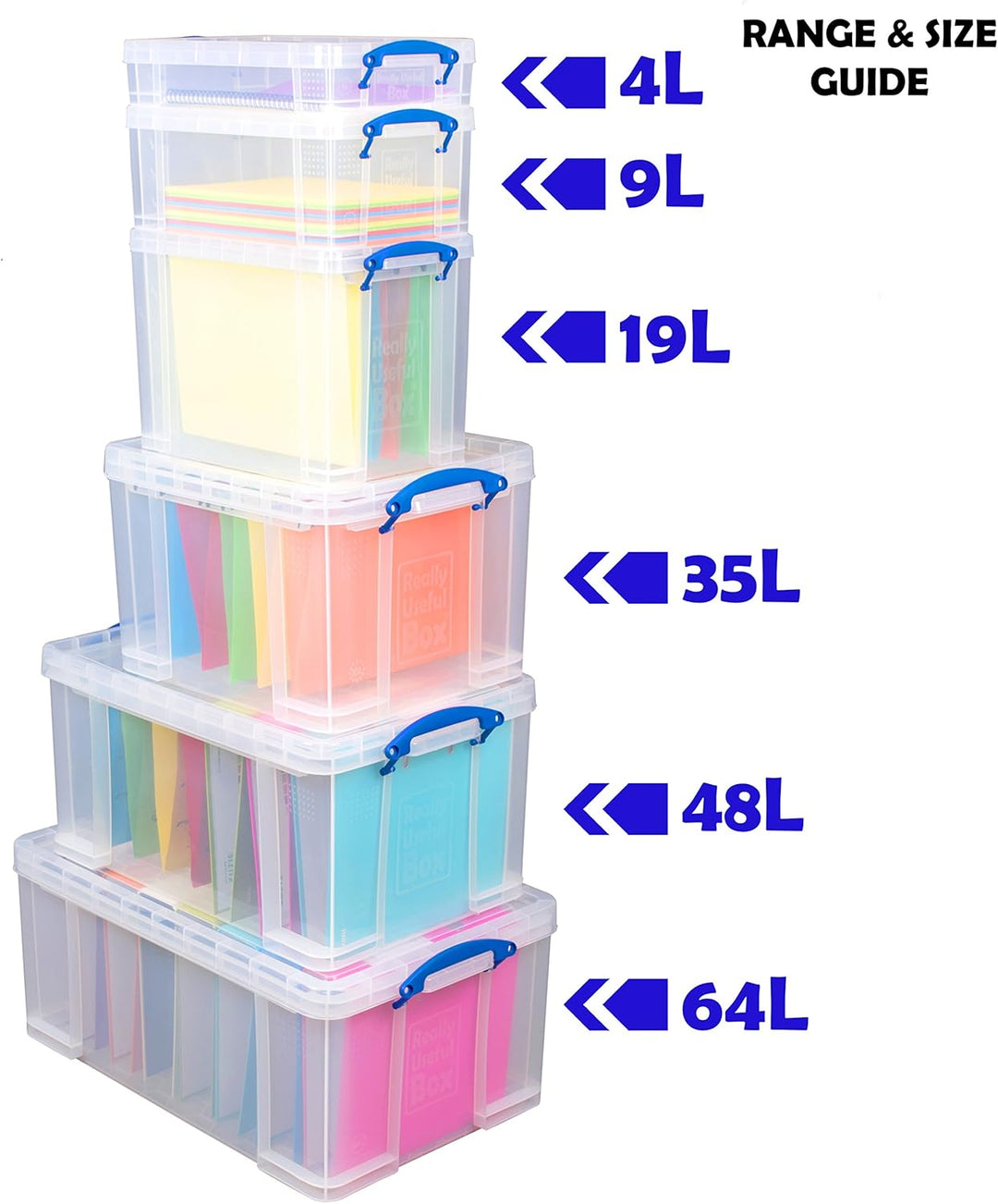 Really Useful 9 Litre Plastic Storage Box - Clear (1999) - DVD Standard Packaging (Region 2)