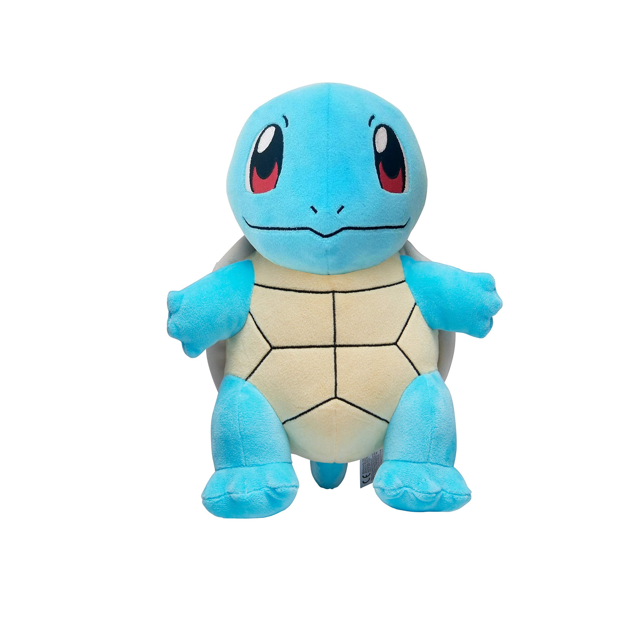 Pokémon Squirtle 12-Inch Plush - Super Soft Cuddly Toy | Ages 3+