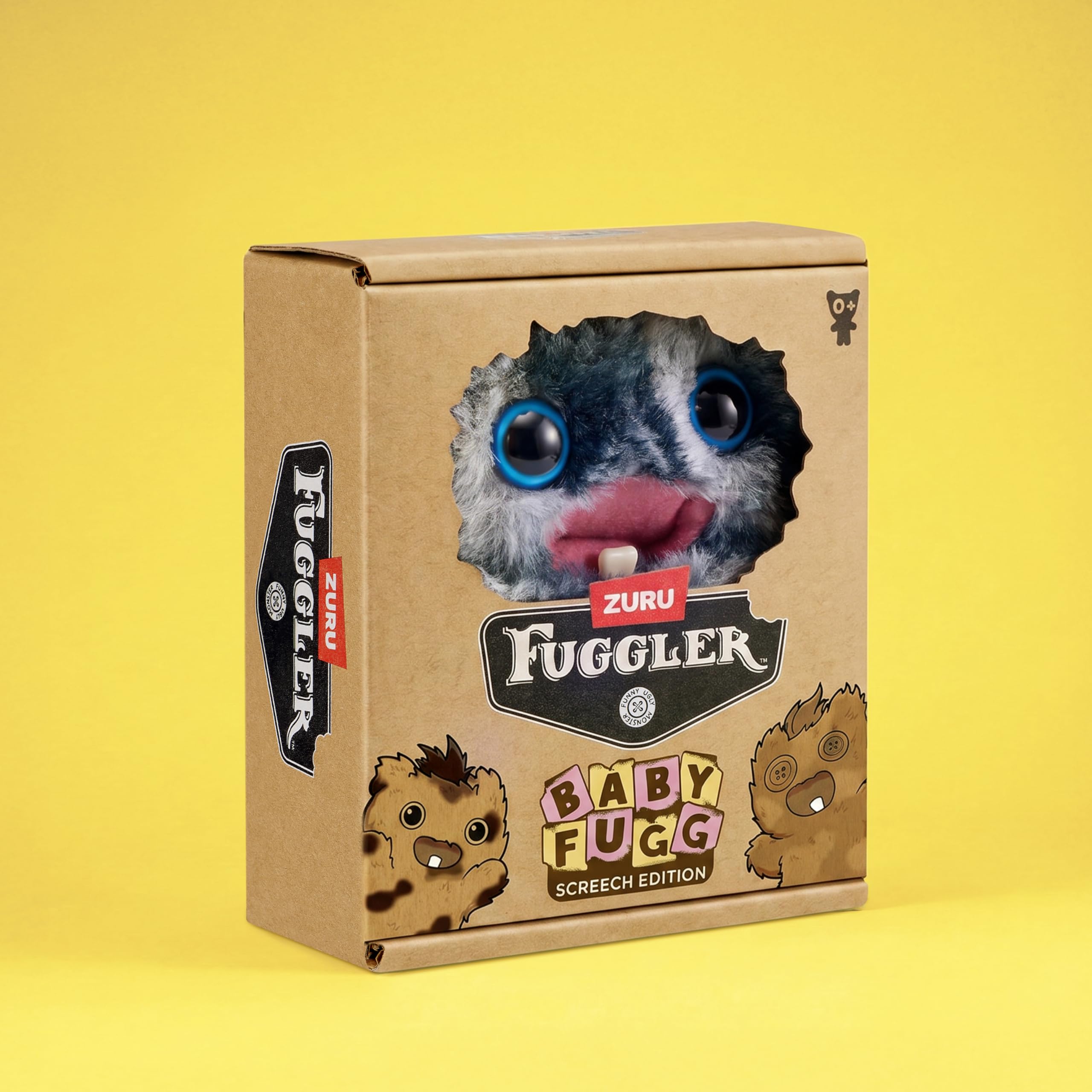 Fuggler Baby Fugg Screech Edition 3.5 Inch Plush Collectible Toy - 8 Pack | Multicolor | Polyester 2
