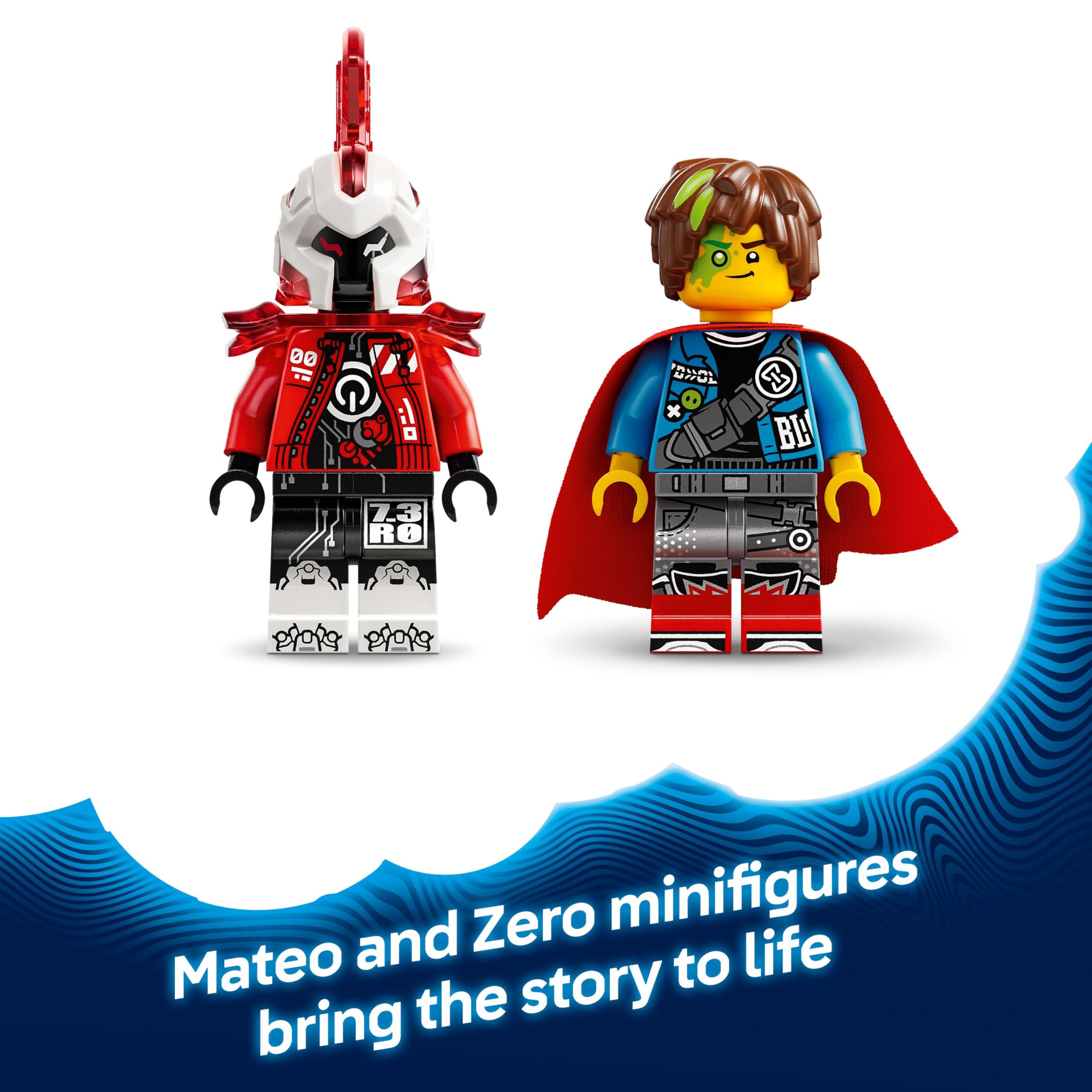 LEGO DREAMZzz Mateo's Fire Chameleon - 2-in-1 Transforming Animal Playset for Kids 7+ 6