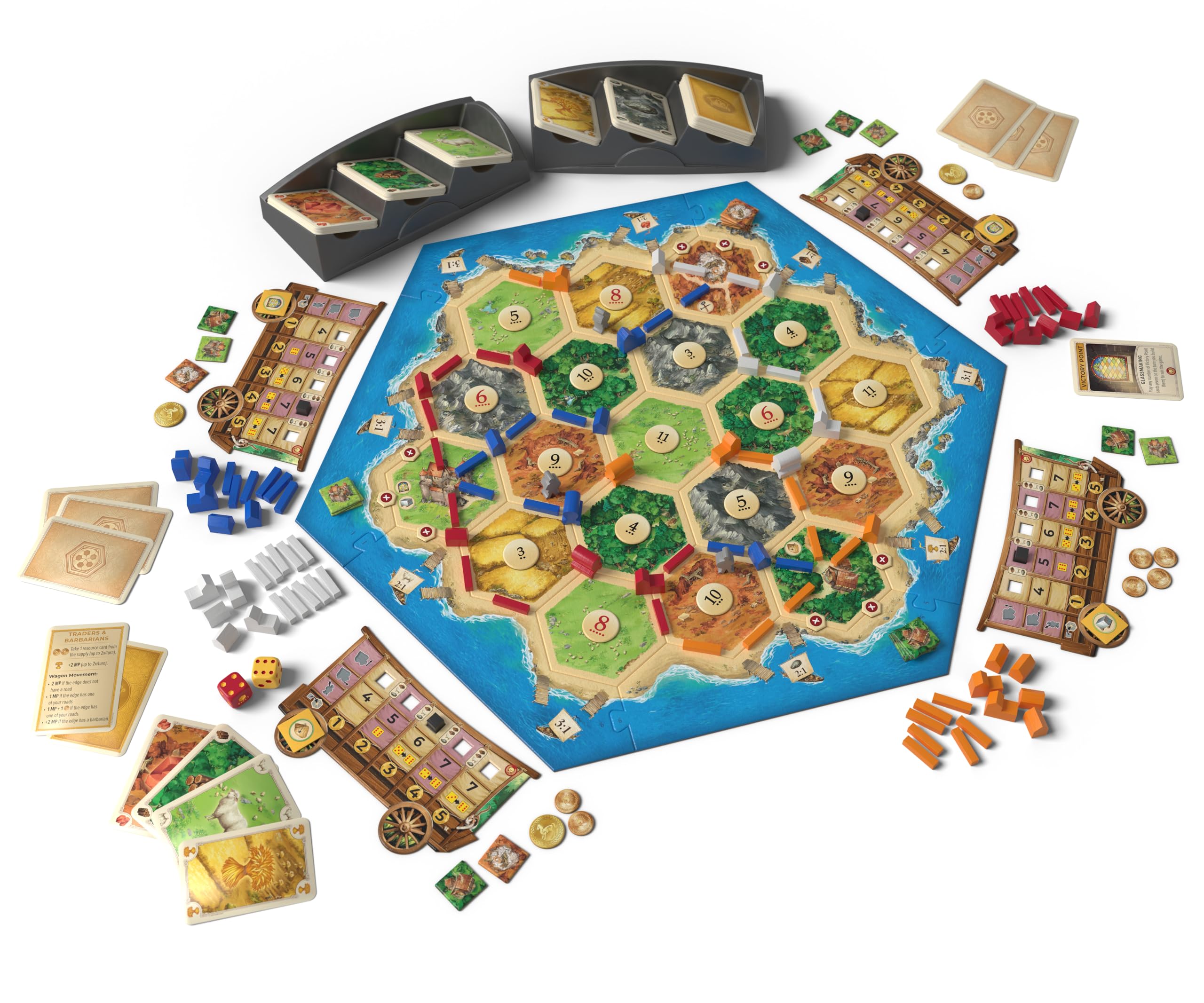 CATAN Traders & Barbarians Expansion 6th Edition Board Game 2