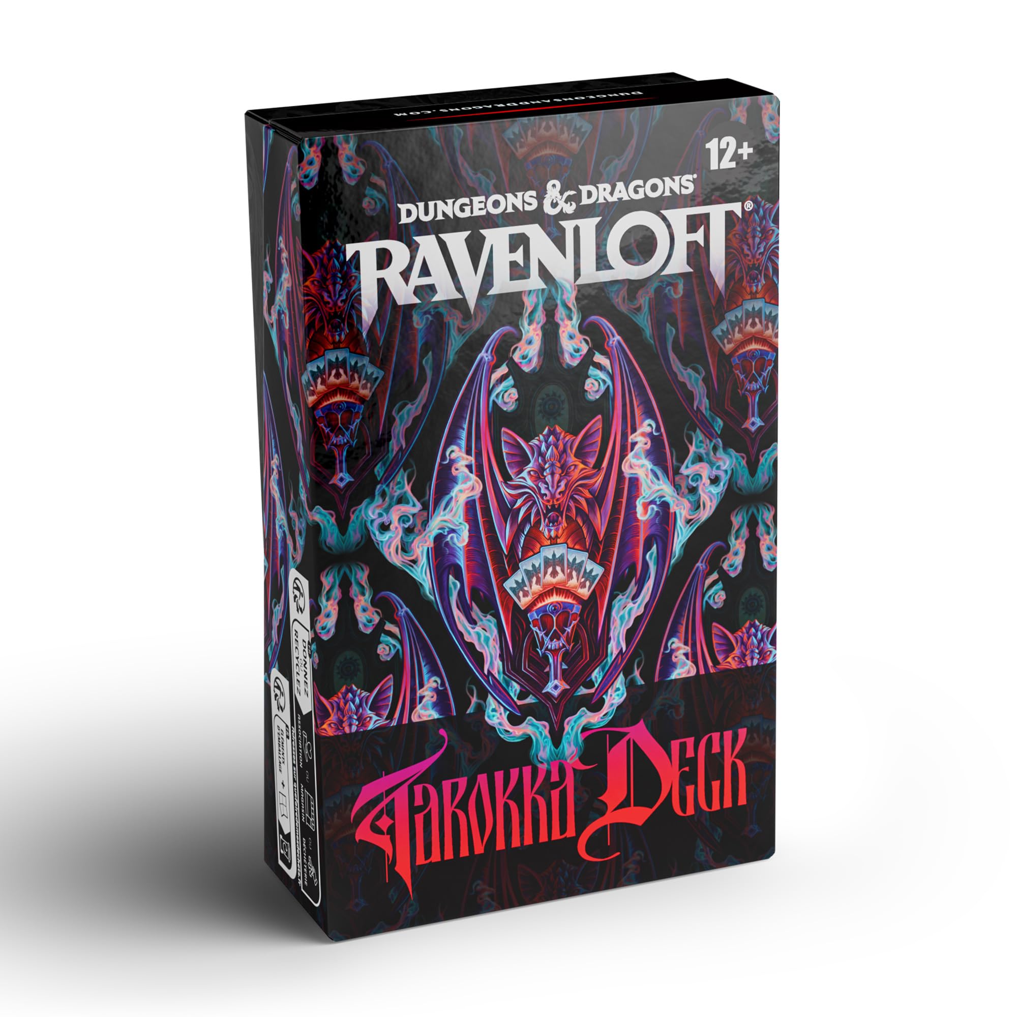 Dungeons & Dragons Ravenloft: The Horrors Within Tarokka Deck | 54 Cards | Unisex Adult 1