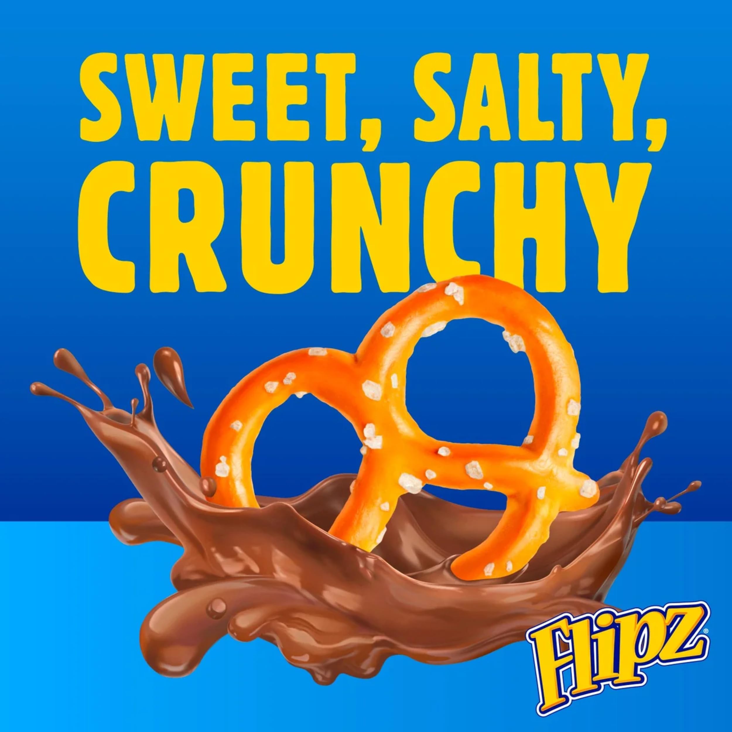 Flipz Milk Chocolate Coated Pretzels, 90 g (Pack of 6) 6