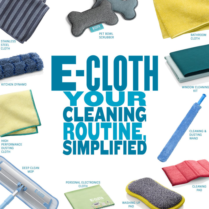 E-Cloth Washing Up Pad - Non-Scratch Kitchen Scrub Sponge, 1 Pack, Yellow