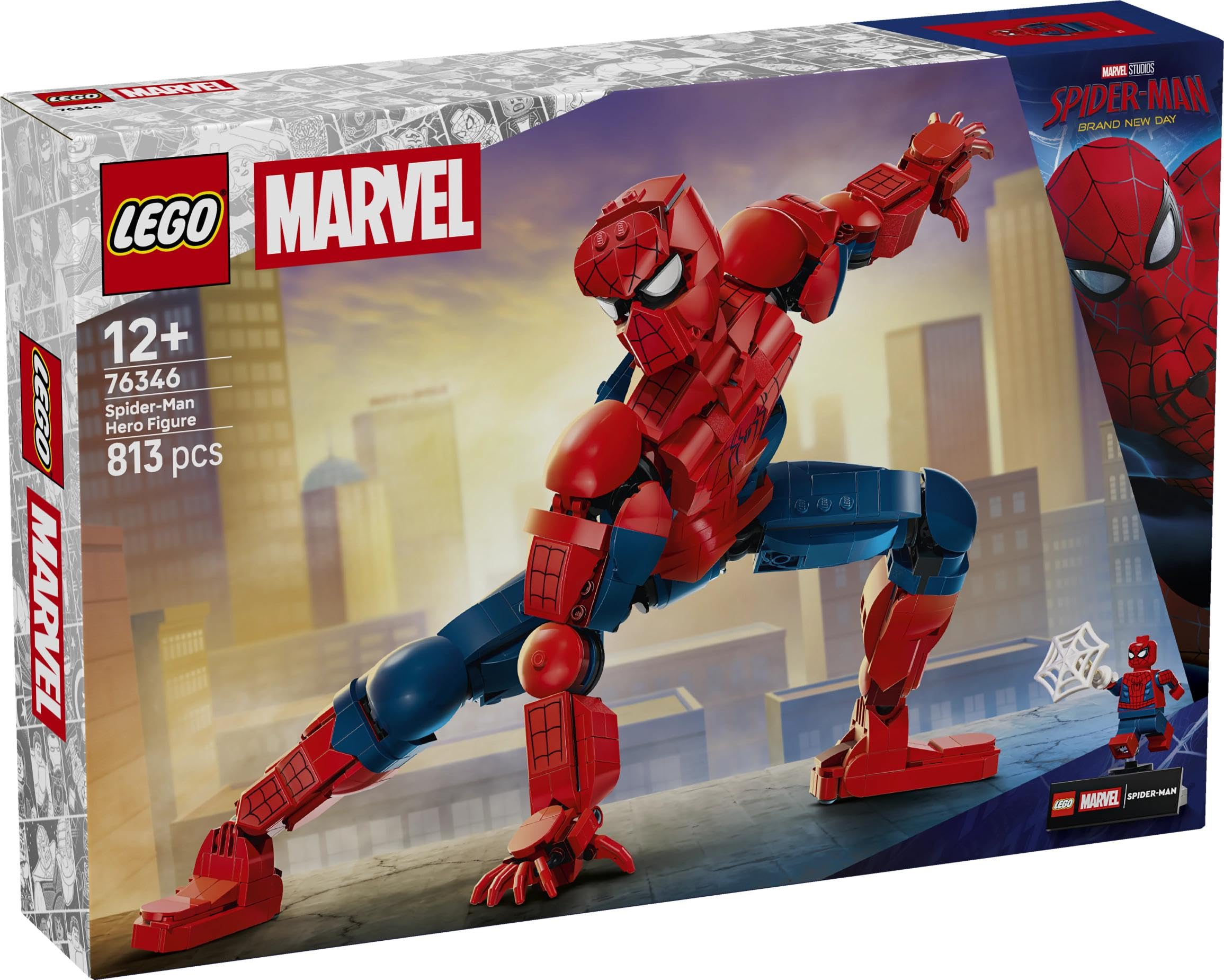 LEGO Marvel Spider-Man Hero Figure Building Set - Highly Articulated | 12+ Years | 2026 Release 7