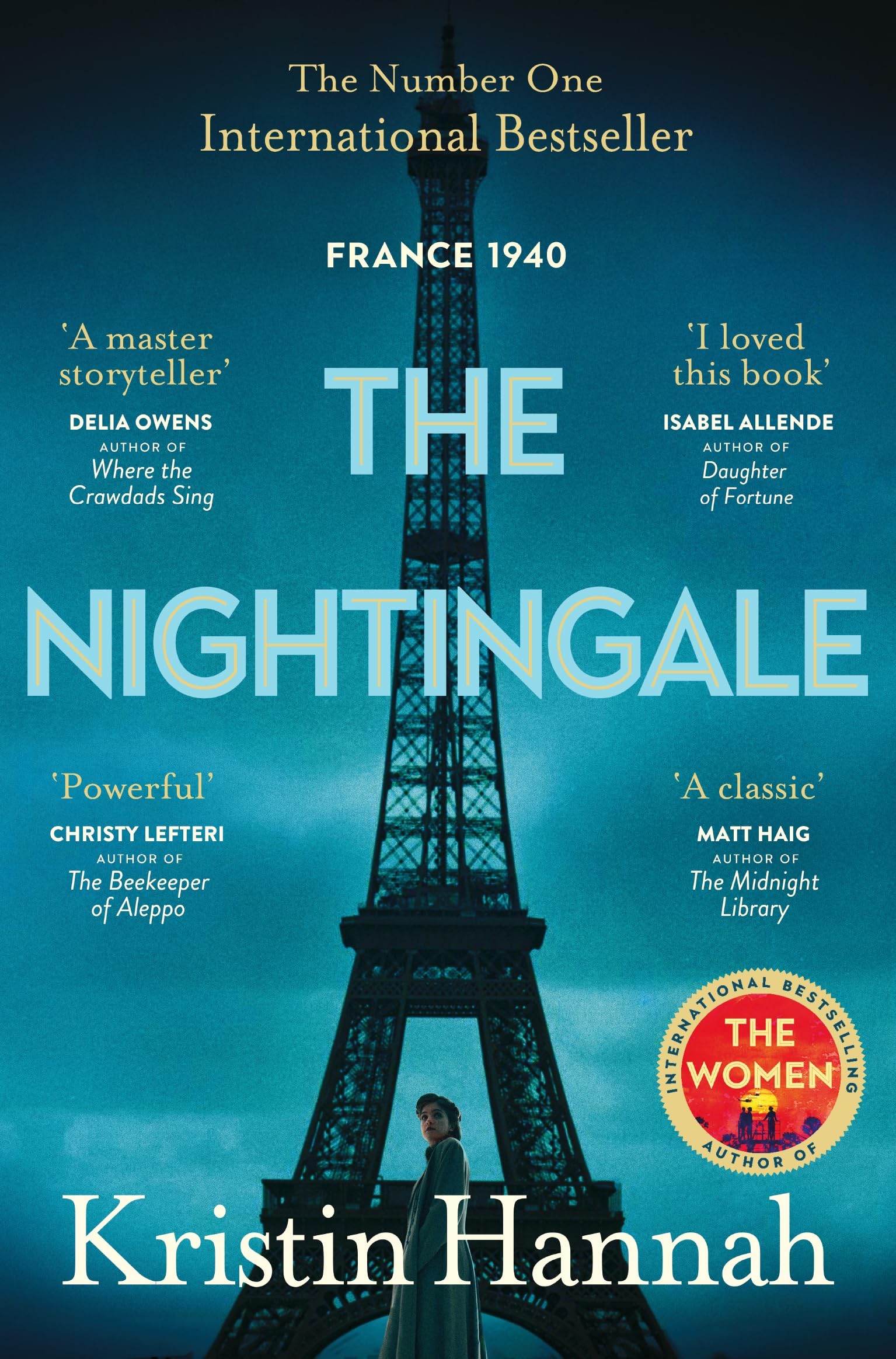 Pan The Nightingale by Kristin Hannah | Historical Military Fiction Paperback