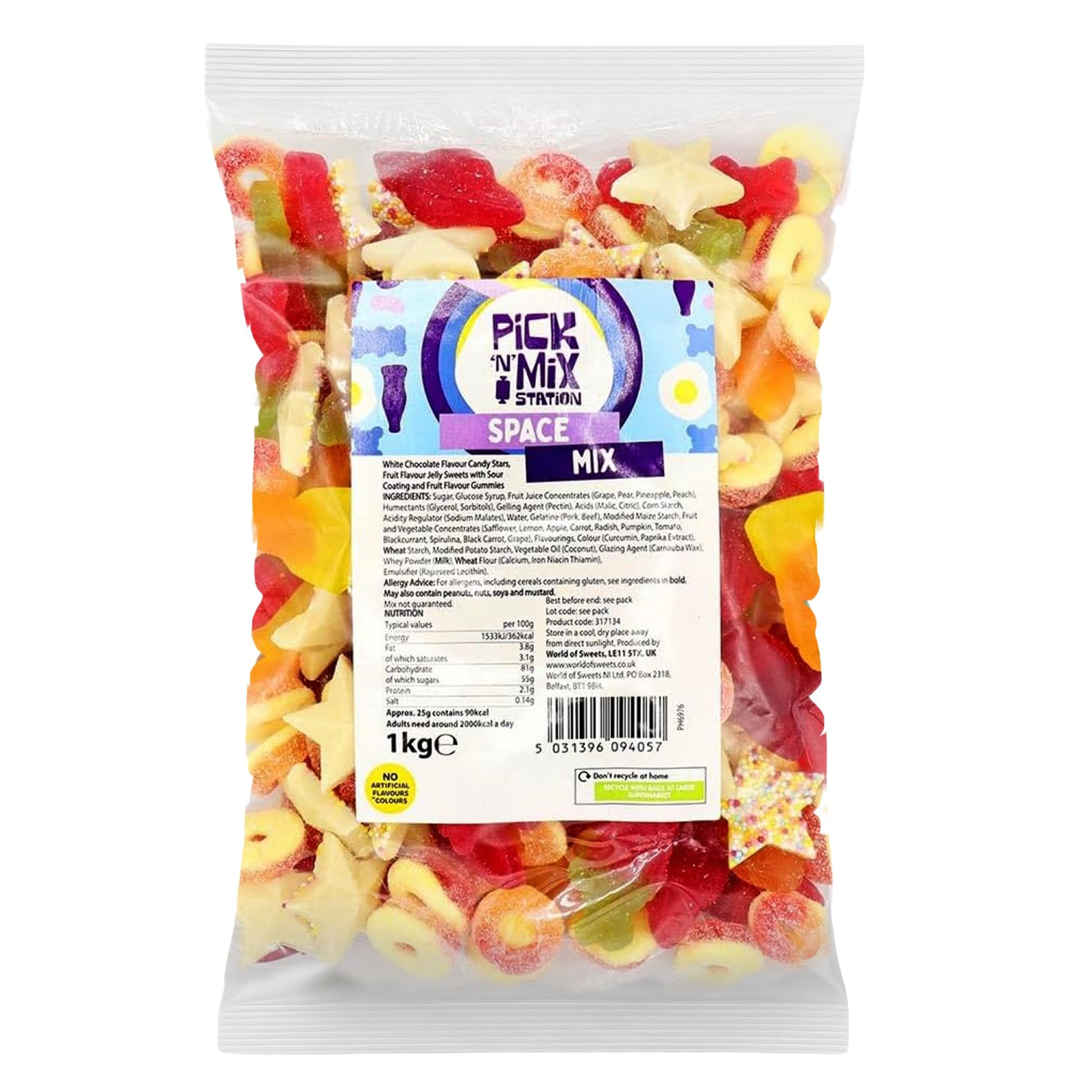 Bonds of London - Pick 'n' Mix Station Space Mix Chewy Sweets (1 kg) 1